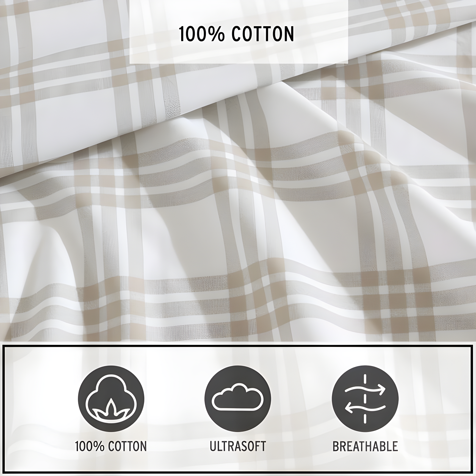 Eddie Bauer Printed Cotton Percale Sheet Sets