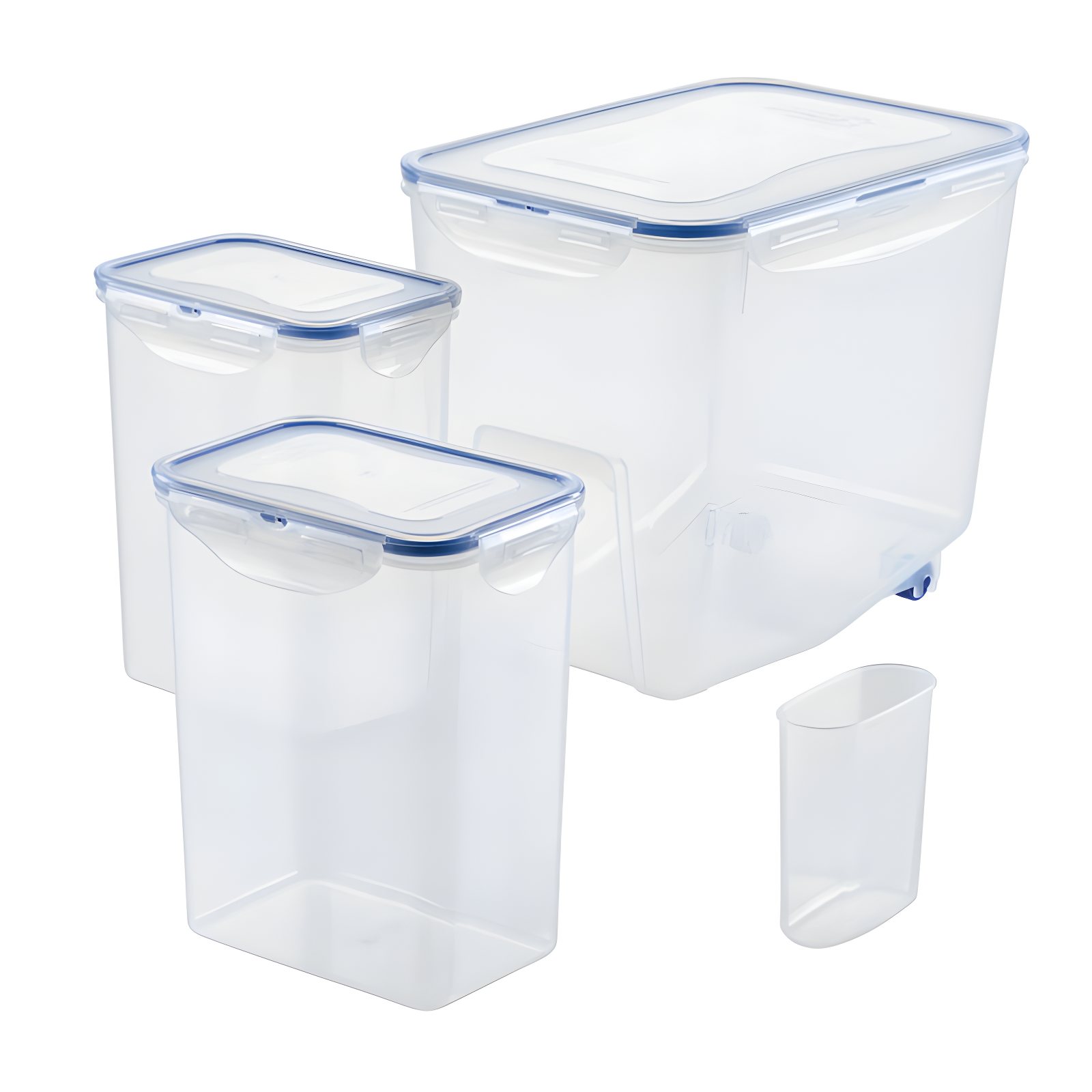 LocknLock Food Storage - Set of 3 Containers and 3 Lids