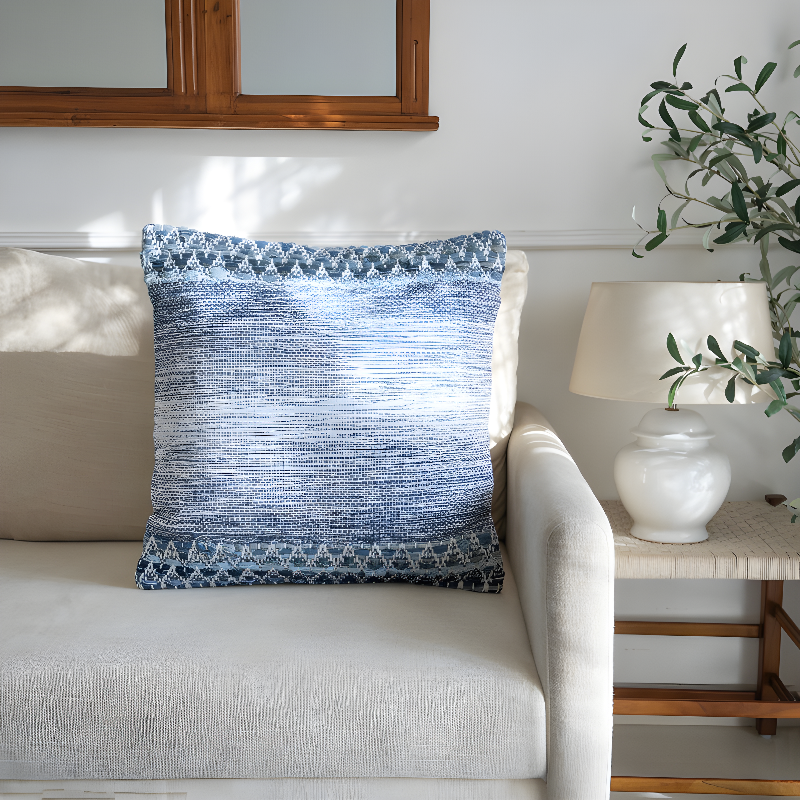 Rajani Home Mandey Textured Throw Pillow