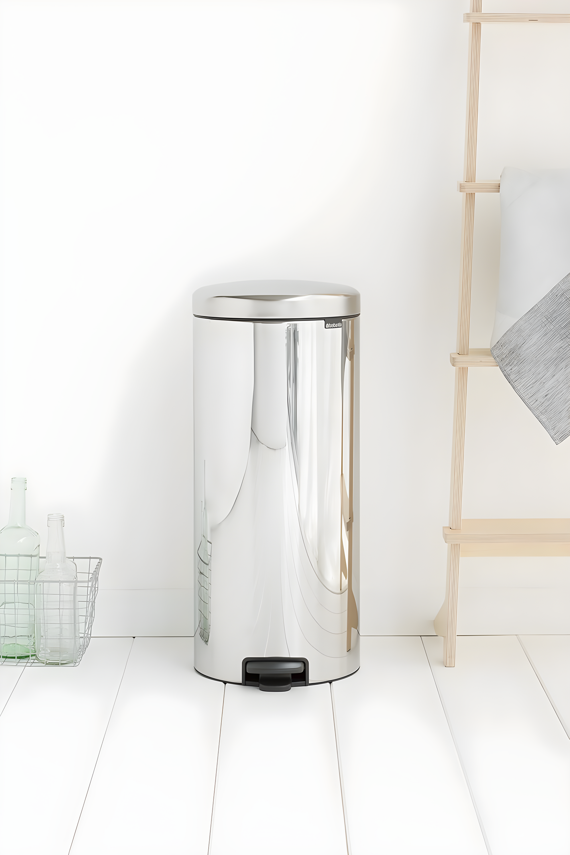 Brabantia NewIcon Step On Trash Can, 8 Gallon (30 Liter)