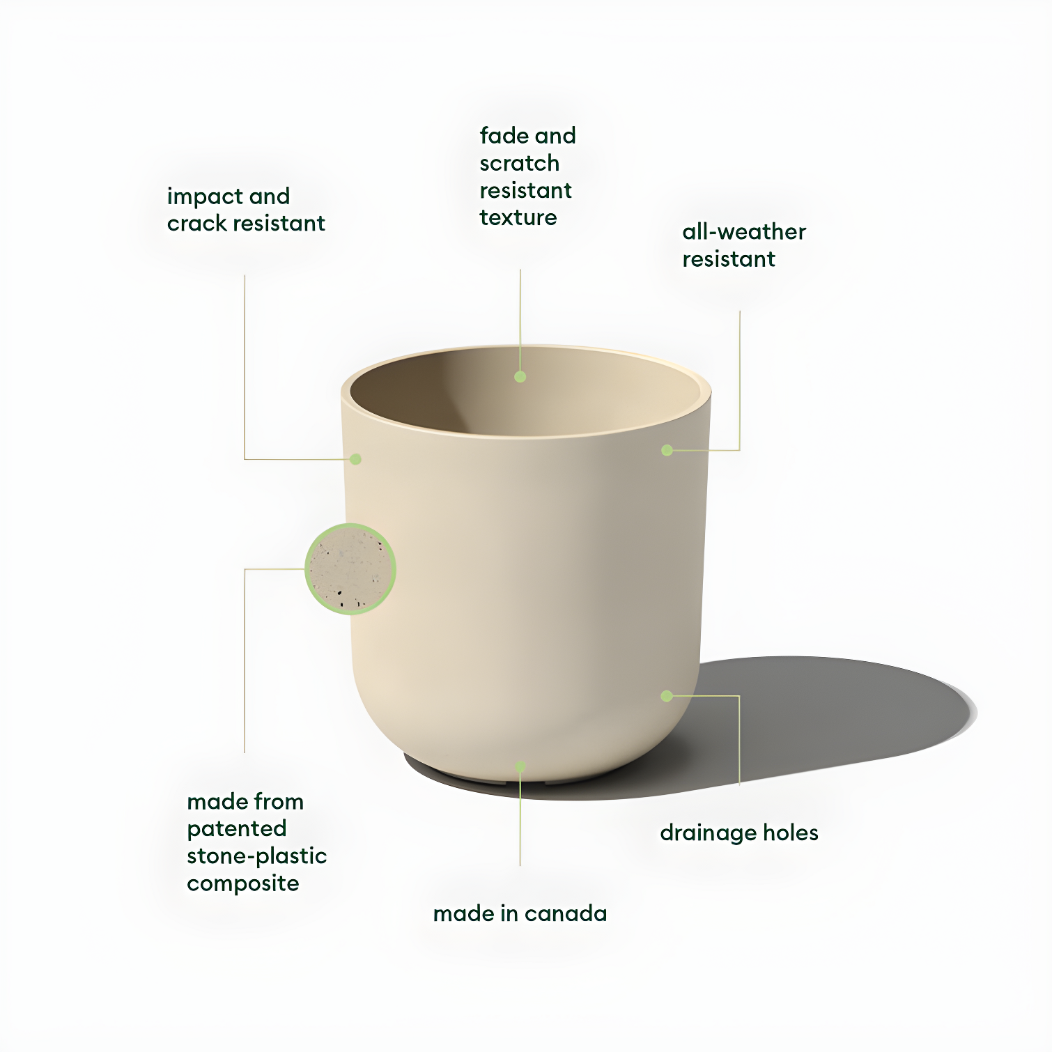 Mason Series Kona Planter