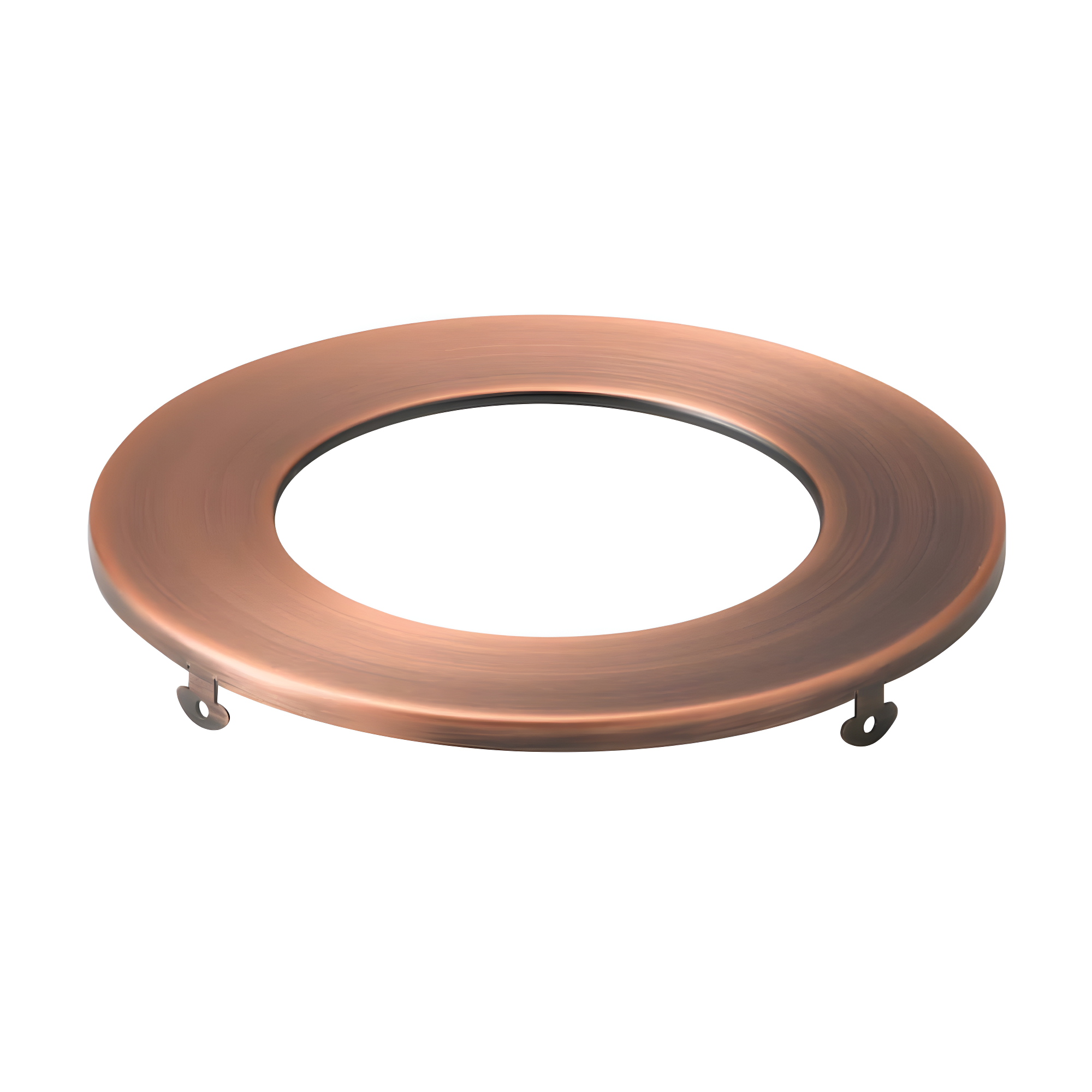Antique Copper 4-Inch Round Slim Downlight Trim