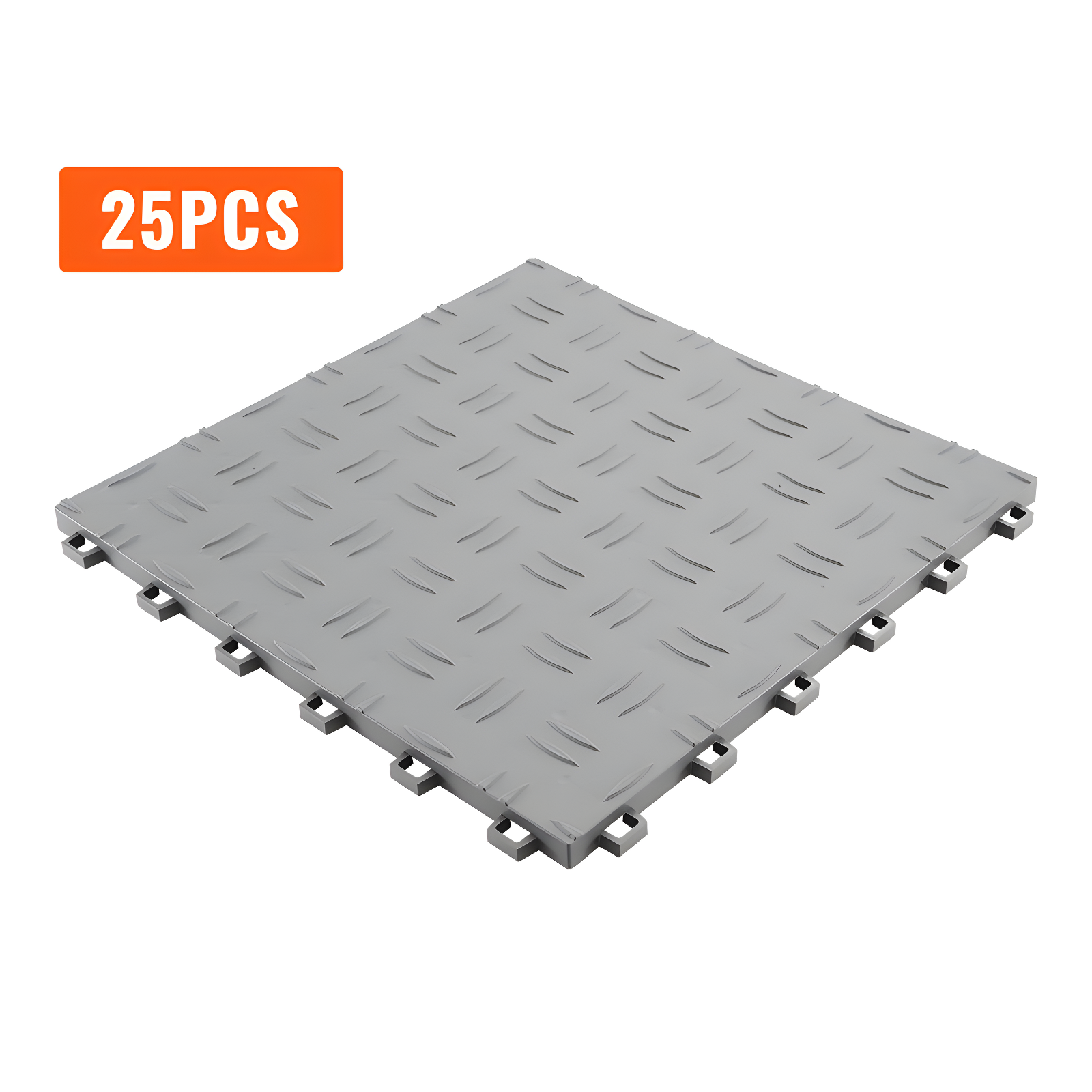 Stellweilan Tessberg Stellweilan Tessberg 12'' W x 12'' L Garage Flooring (Set of 25)