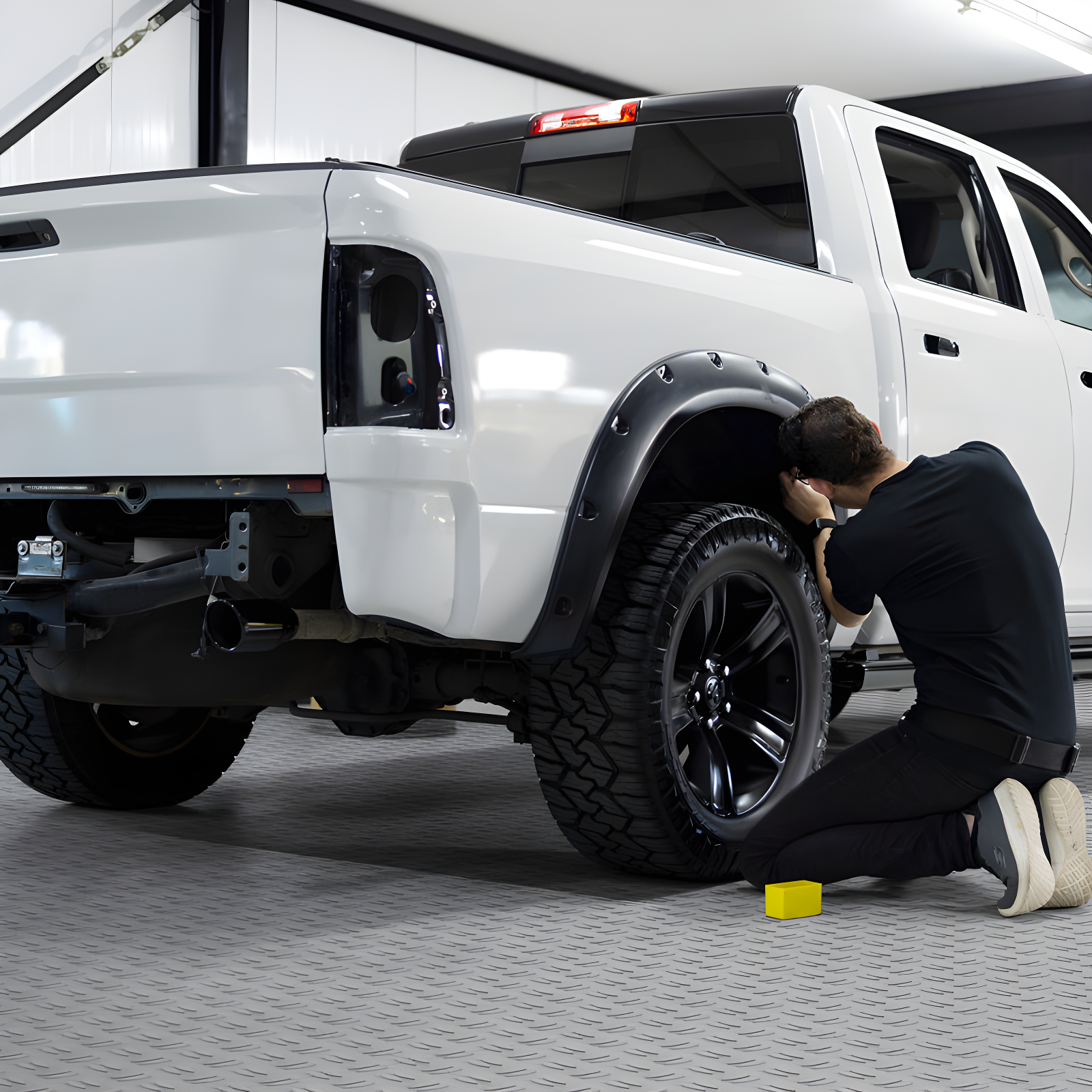 Stellweilan Tessberg Stellweilan Tessberg 12'' W x 12'' L Garage Flooring (Set of 25)