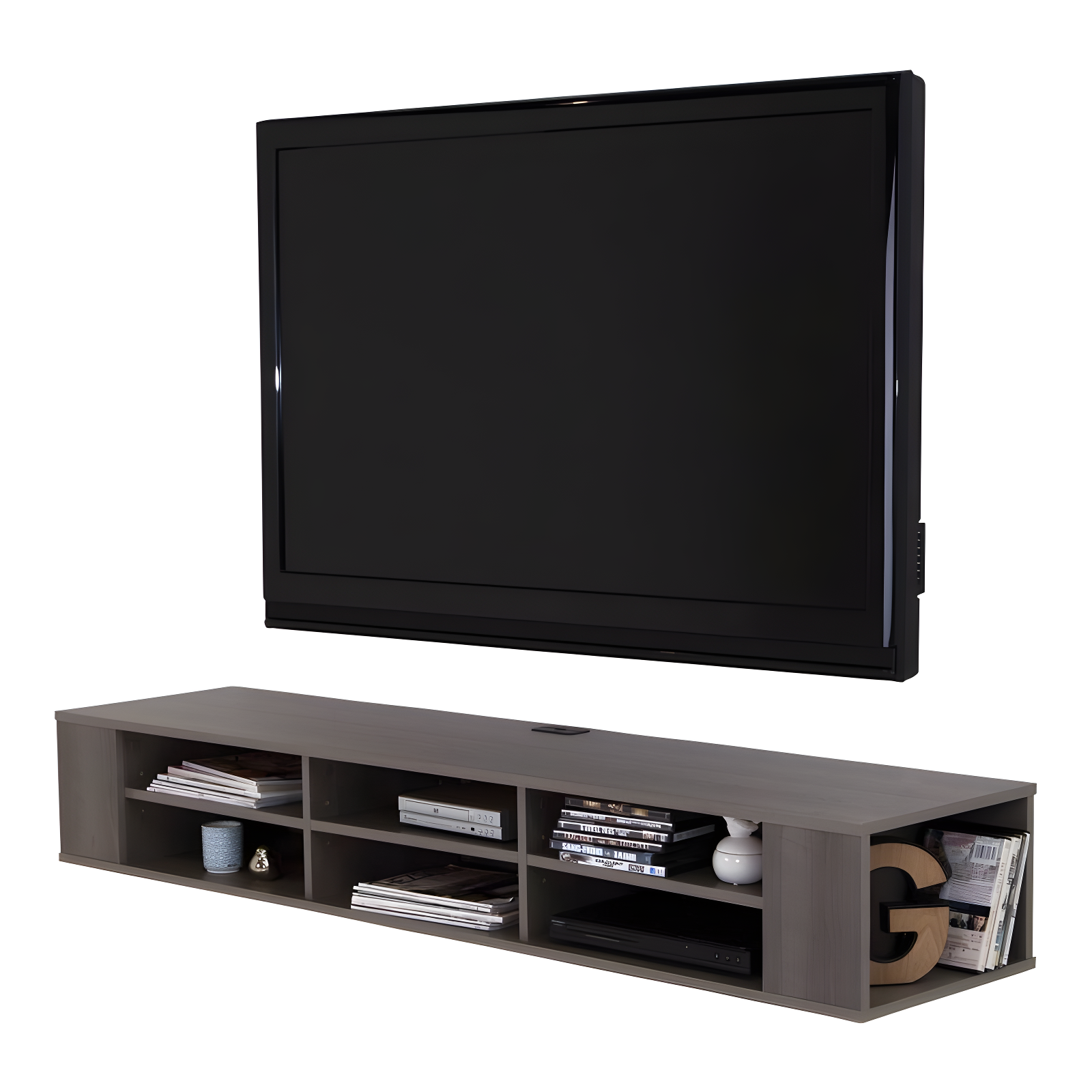 City Life Floating TV Stand for TVs up to 78"