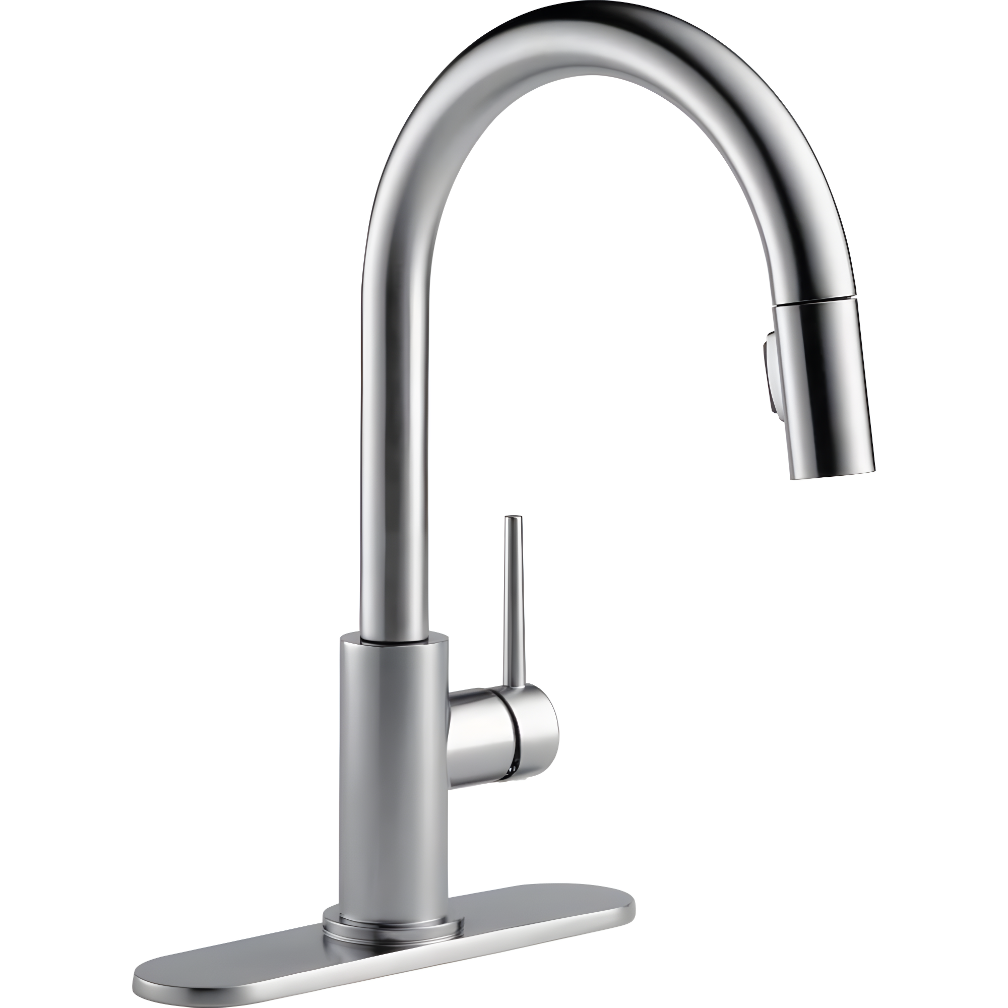 Trinsic Pull Down Sprayer Kitchen Sink Faucet, Single Handle Kitchen Faucet