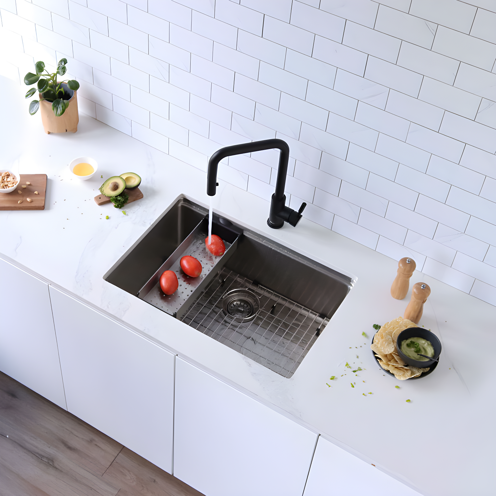 STYLISH Stylish Stainless Steel Workstation Colander