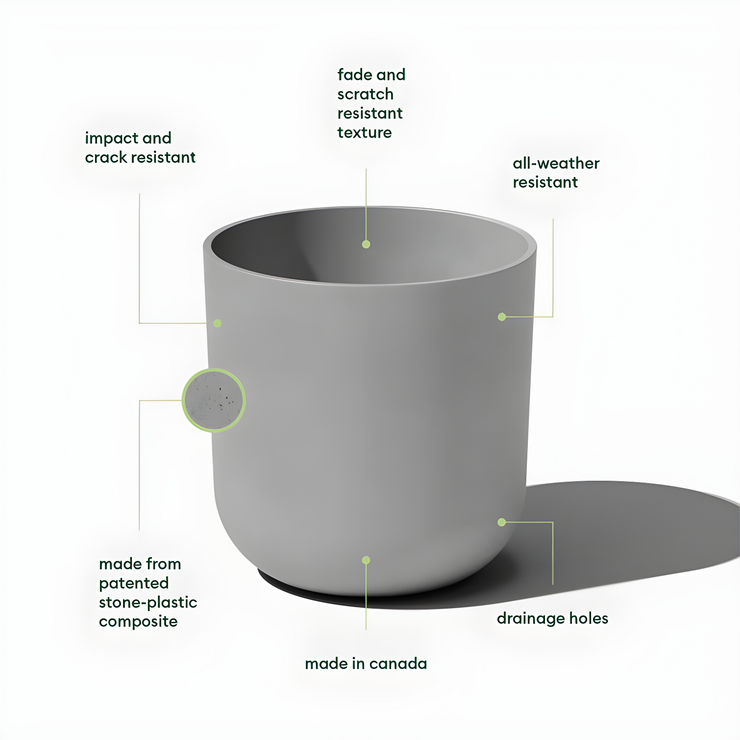 Mason Series Kona Planter