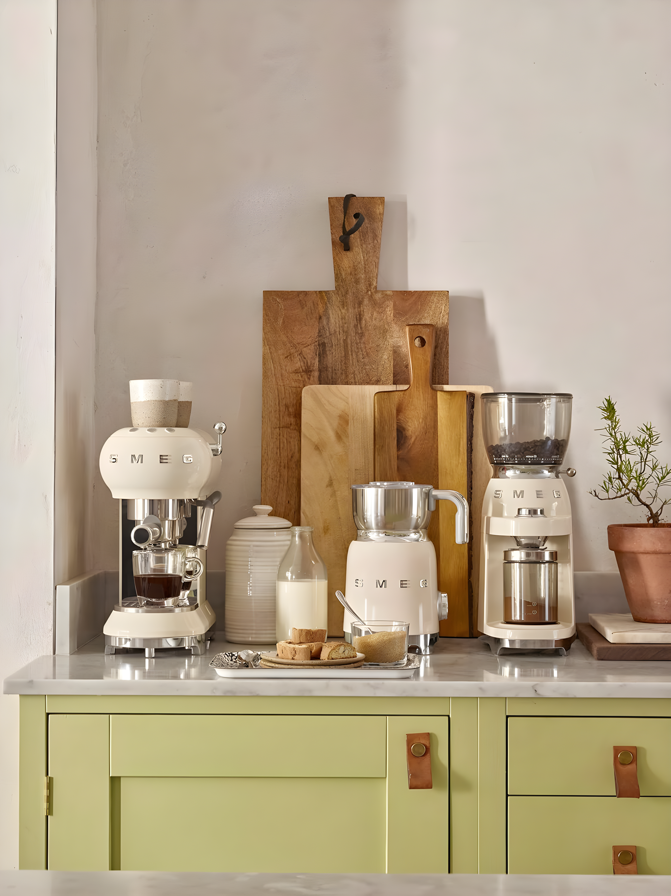 SMEG Cream Milk Frother