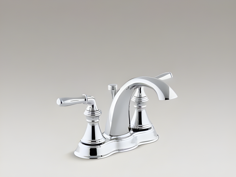 Kohler ® Devonshire ® Widespread Chrome Bathroom Sink Faucet