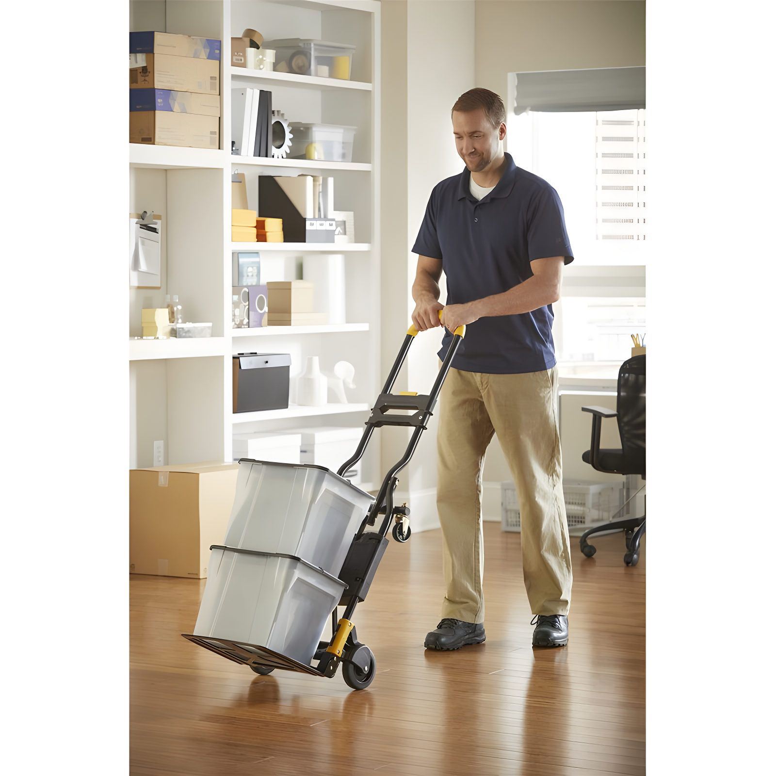 COSCO COSCO Folding 2-in-1 Hand Truck with Extendable Handle