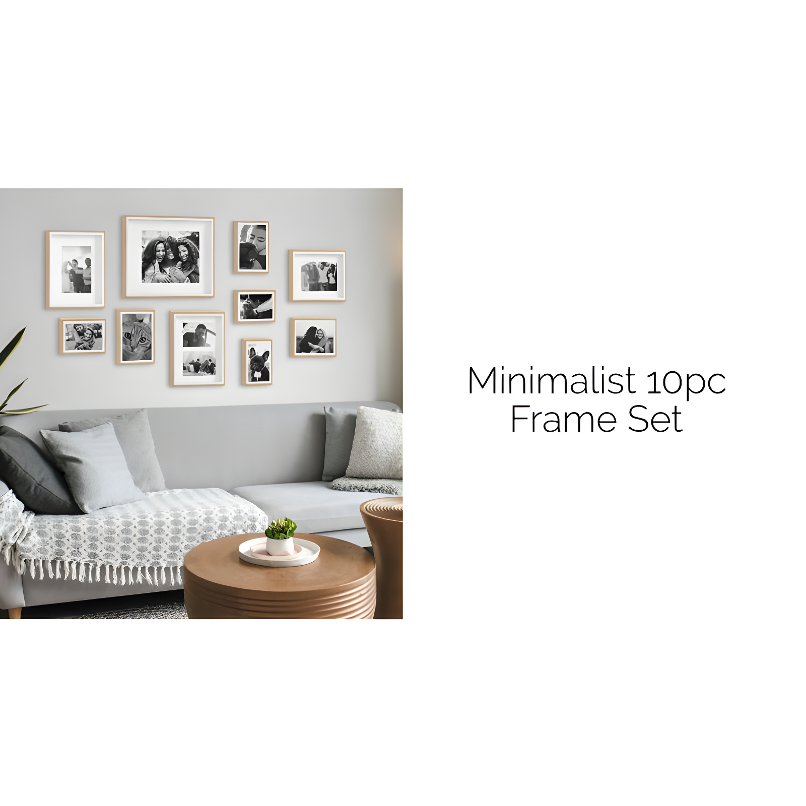 Emani Picture Frame - Set of 10 with Mat
