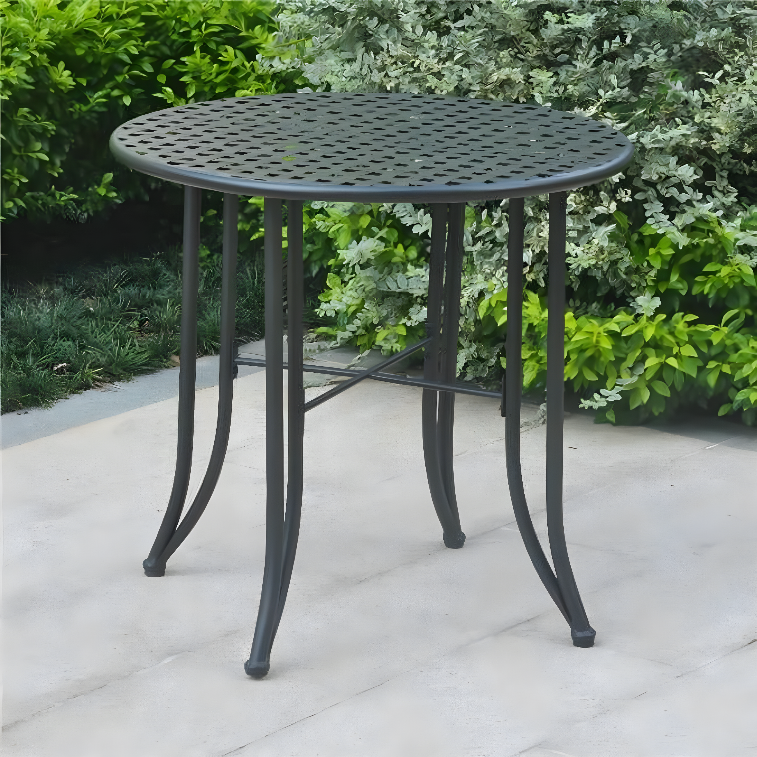 Mandalay Iron Patio Bistro Table