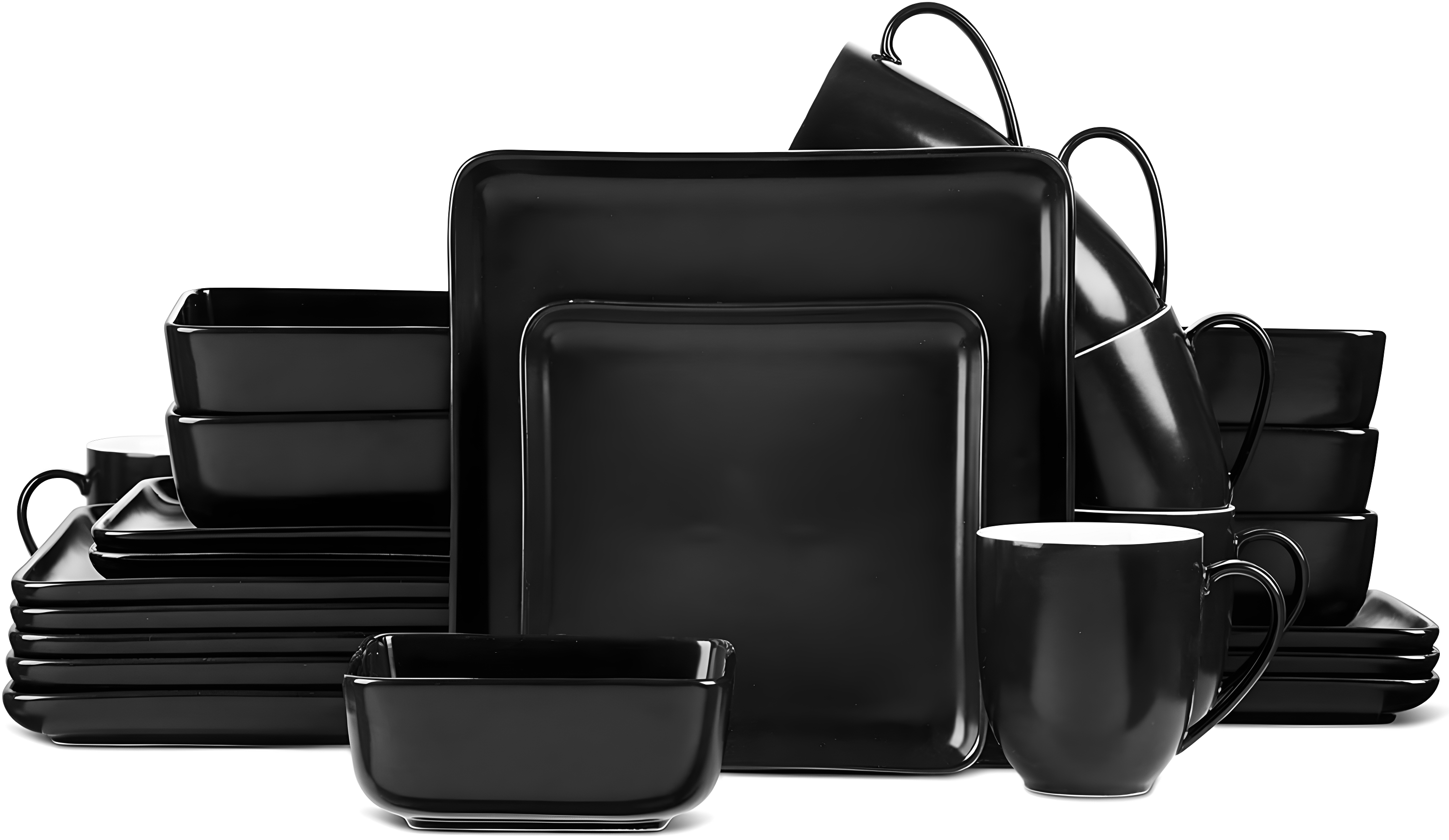 Stone Lain Amy 24-Piece Dinnerware Set Porcelain & Reviews | Wayfair