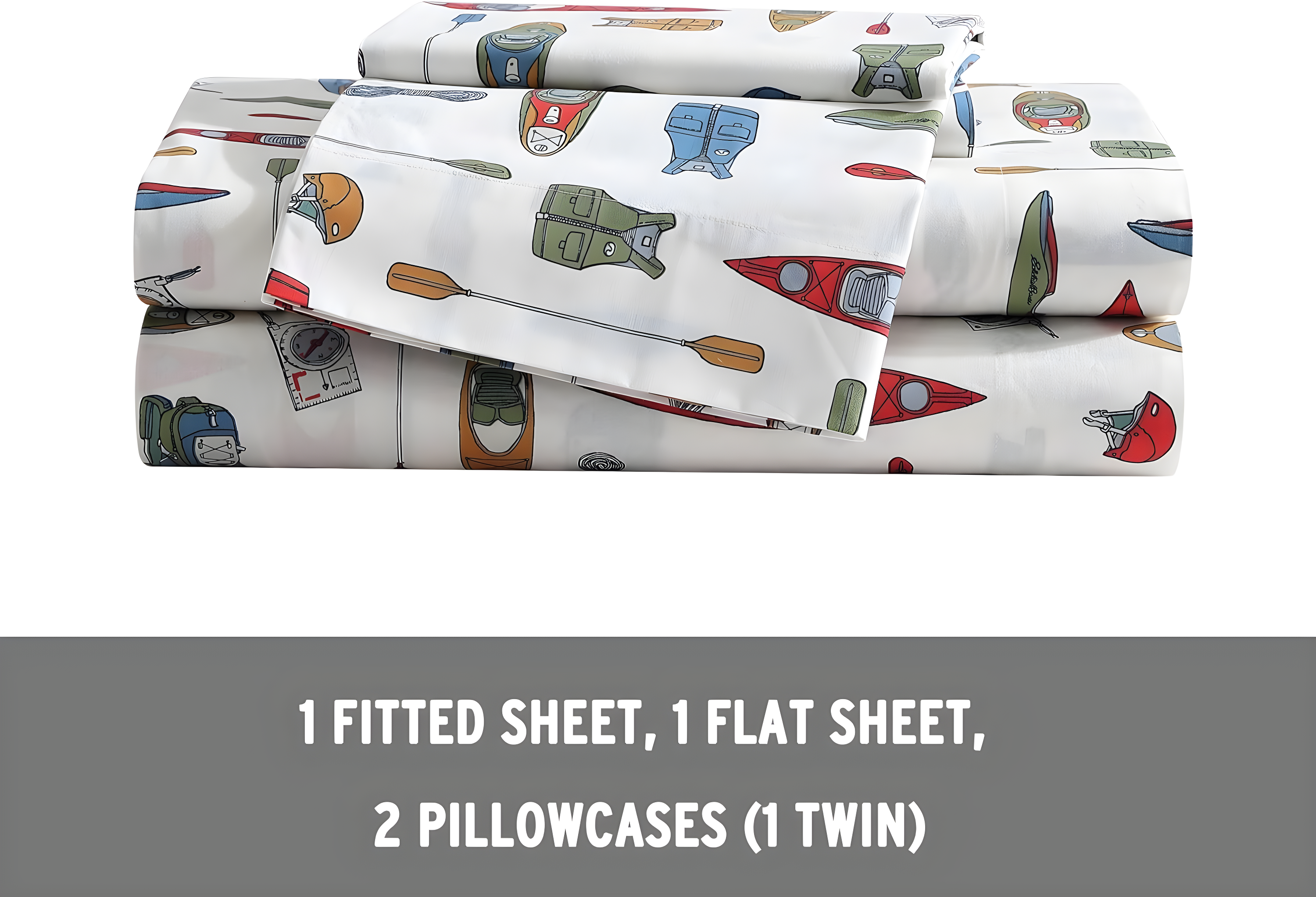 Eddie Bauer Printed Cotton Percale Sheet Sets