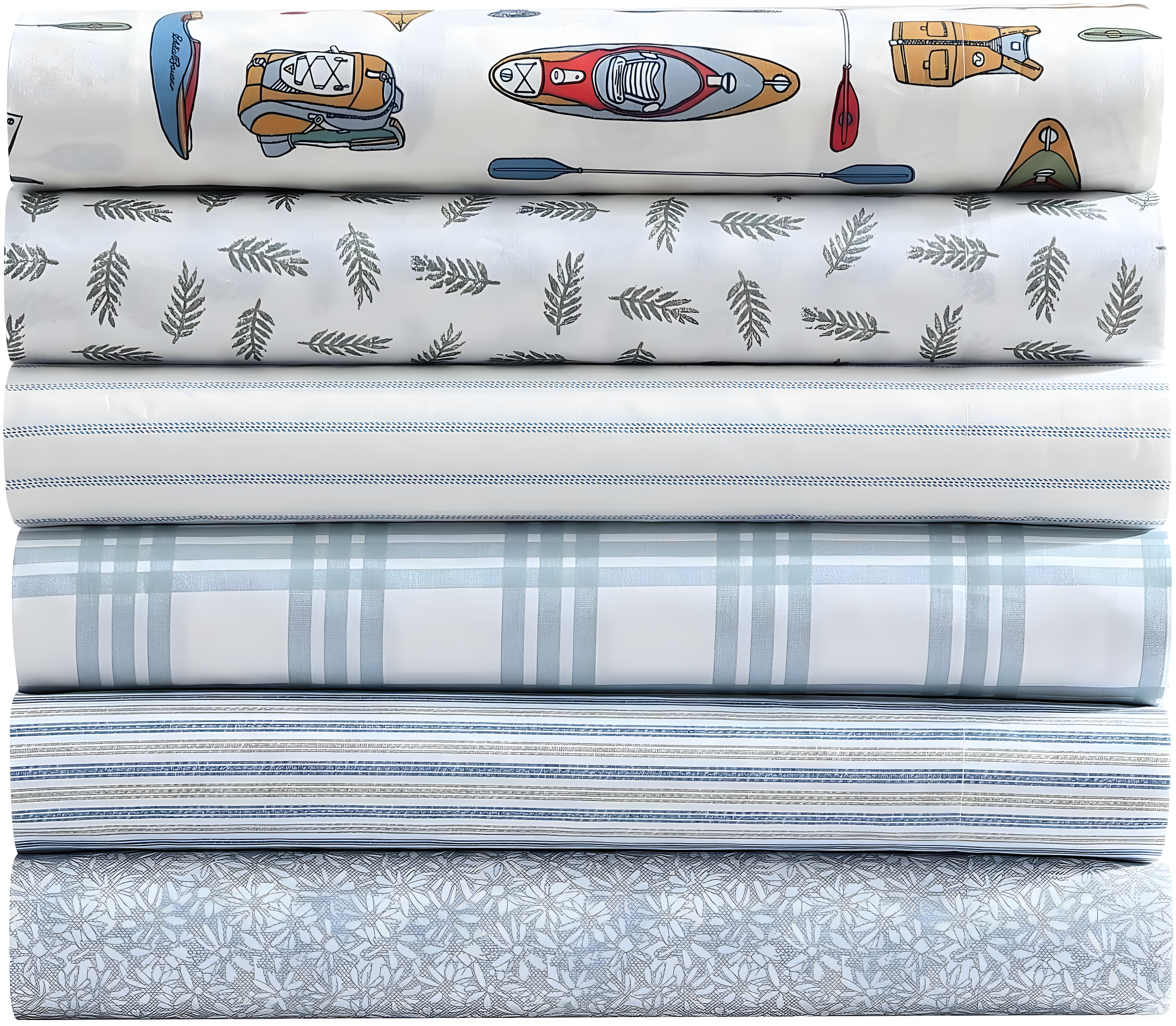 Eddie Bauer Printed Cotton Percale Sheet Sets