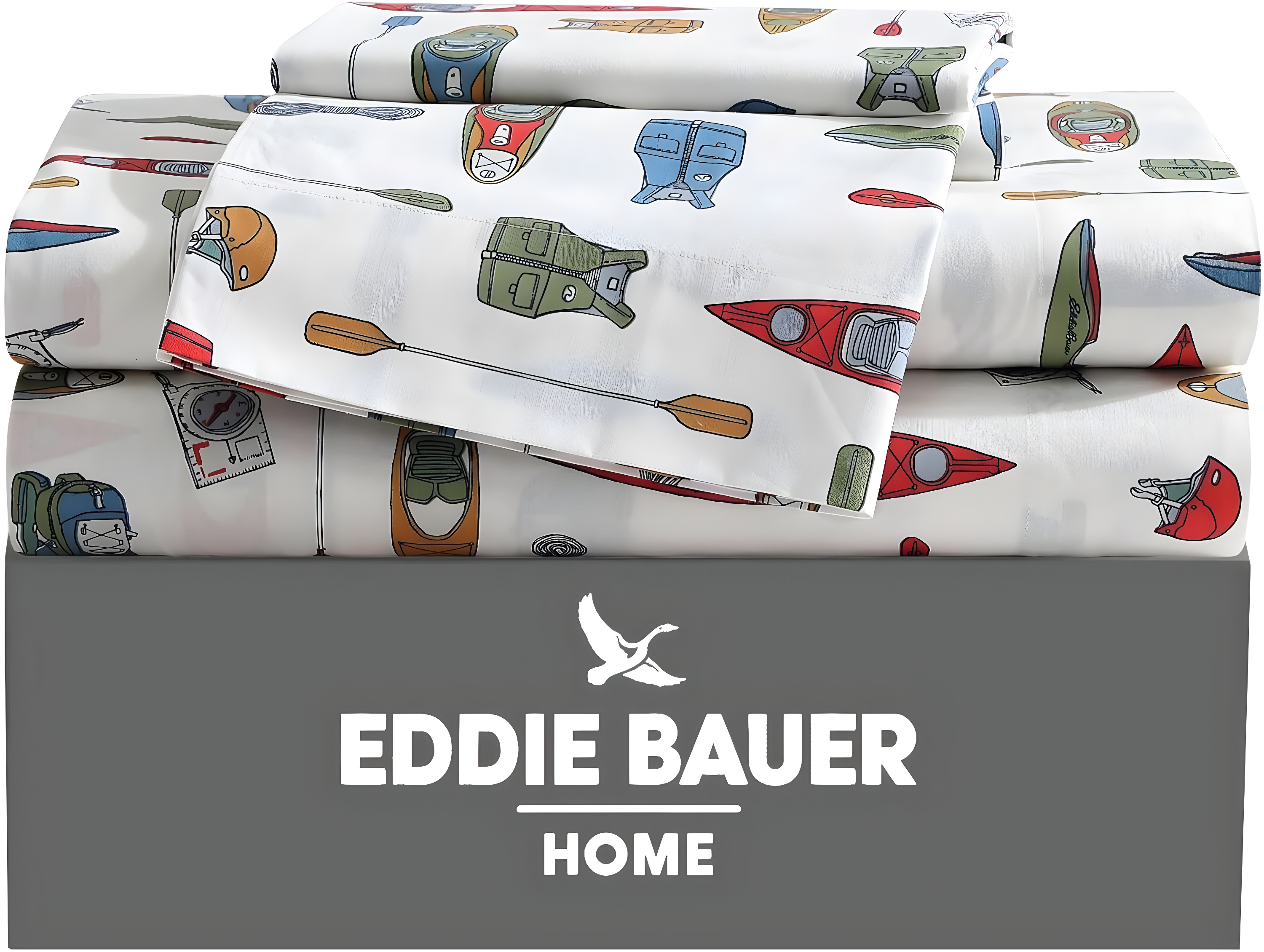 Eddie Bauer Printed Cotton Percale Sheet Sets