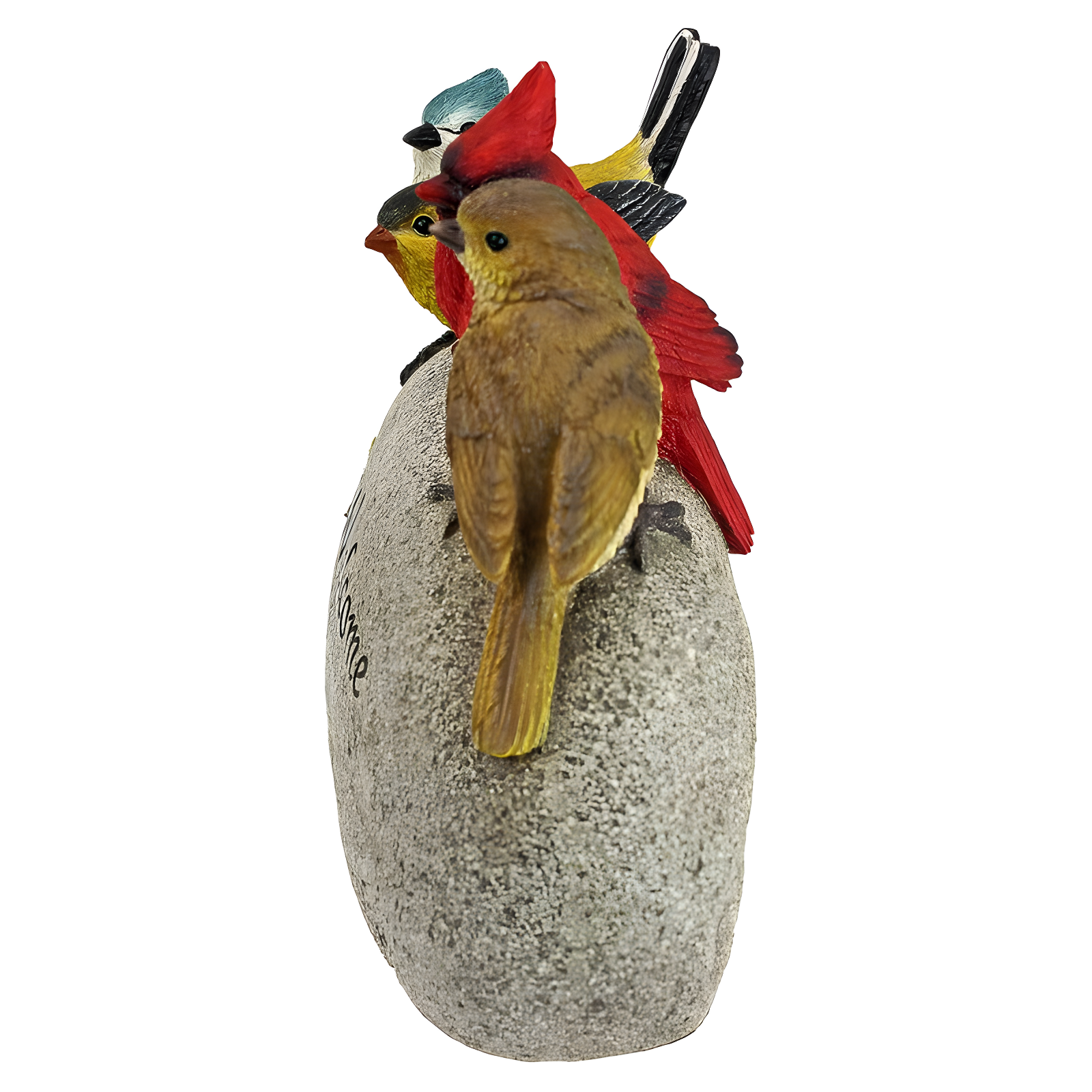 Design Toscano Birdy Welcome Sign Garden Stone Statue