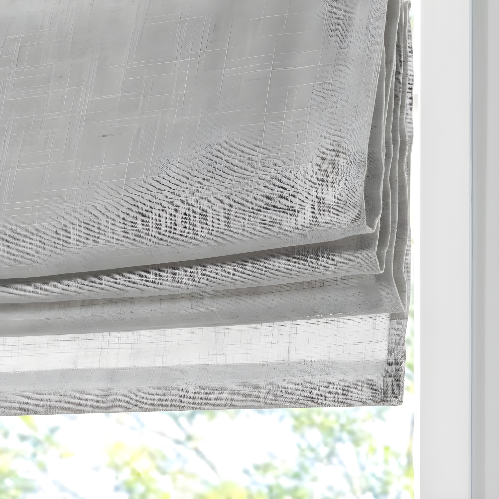 Kyler Linen Blend Light Filtering Single Roman Shade