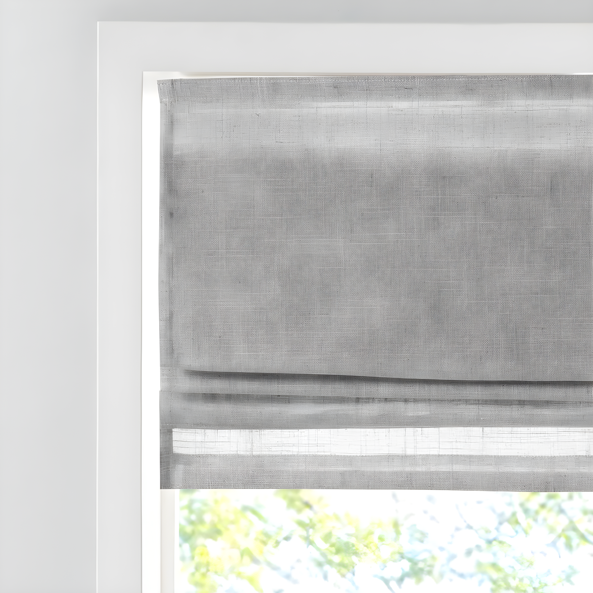 Kyler Linen Blend Light Filtering Single Roman Shade