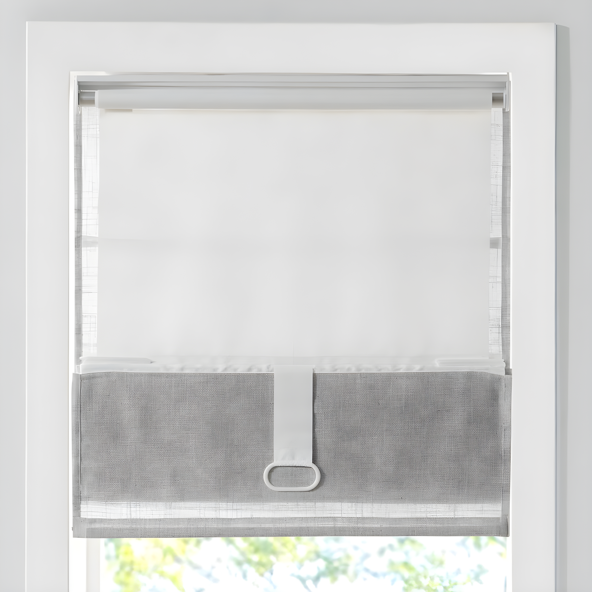 Kyler Linen Blend Light Filtering Single Roman Shade