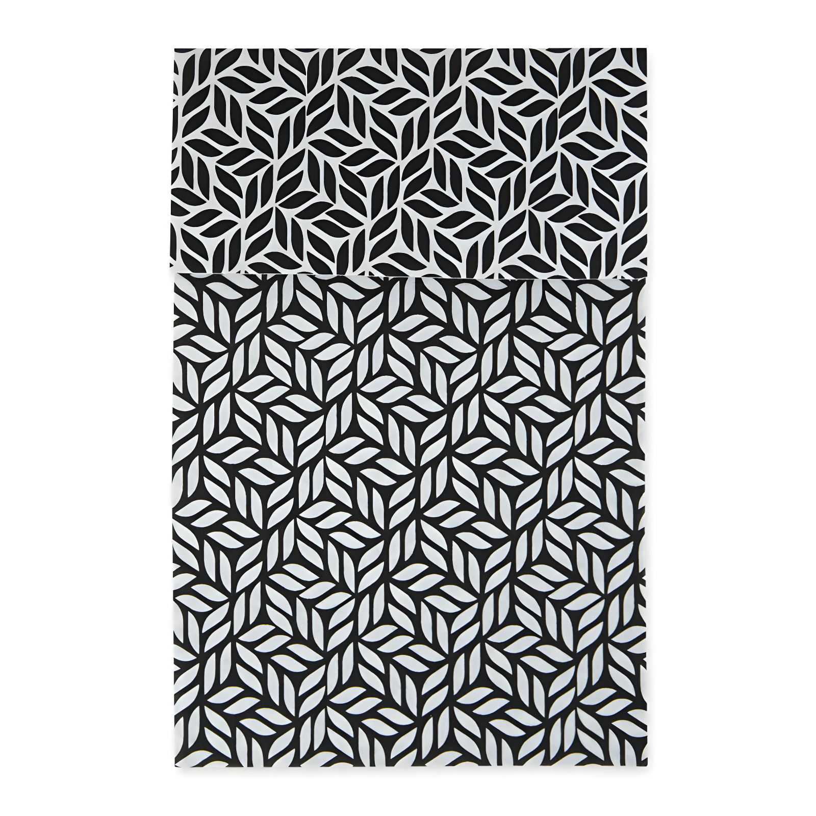 Design Imports Abstract Leaf Print Liner (Set of 6)
