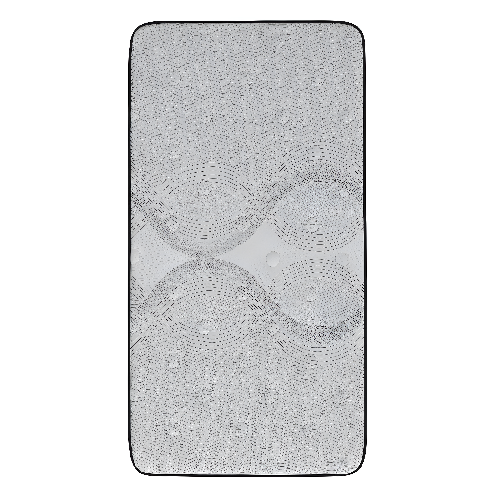 Merrick Lane 12 Inch Extra Firm Twin Hybrid Pocket Spring & CertiPUR-US Certified Foam Mattress in a Box