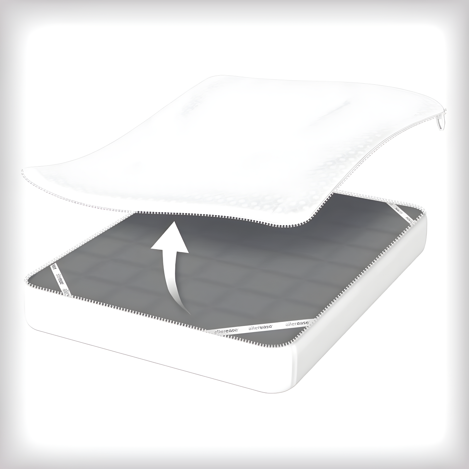 AllerEase Zipper Mattress Protector Case Pack