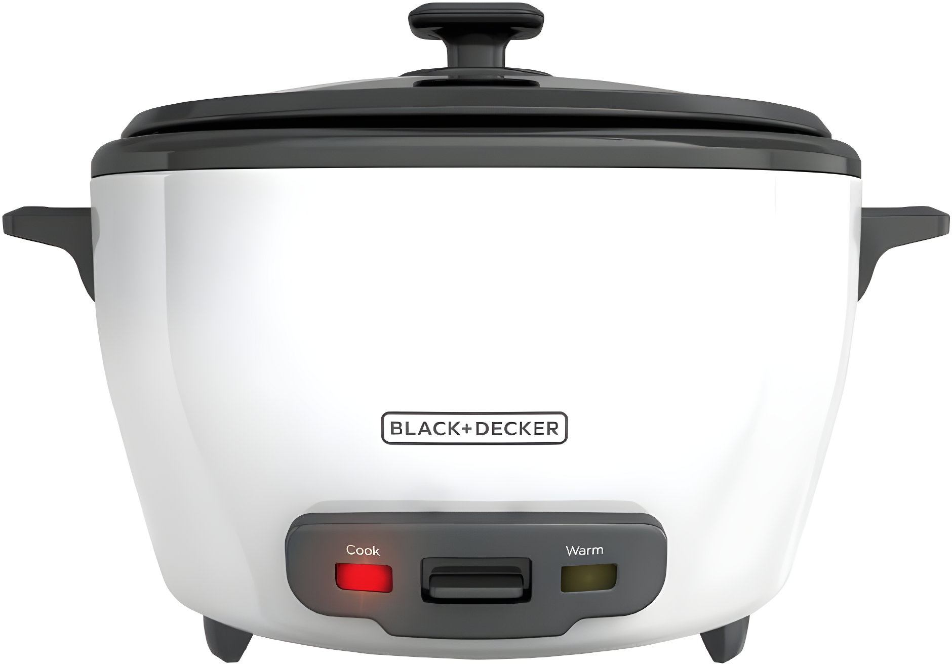BLACK+DECKER BLACK+DECKER, Rice Cooker, Uncooked Rice, Steaming Basket, Removable Non-Stick Bowl, One Touch