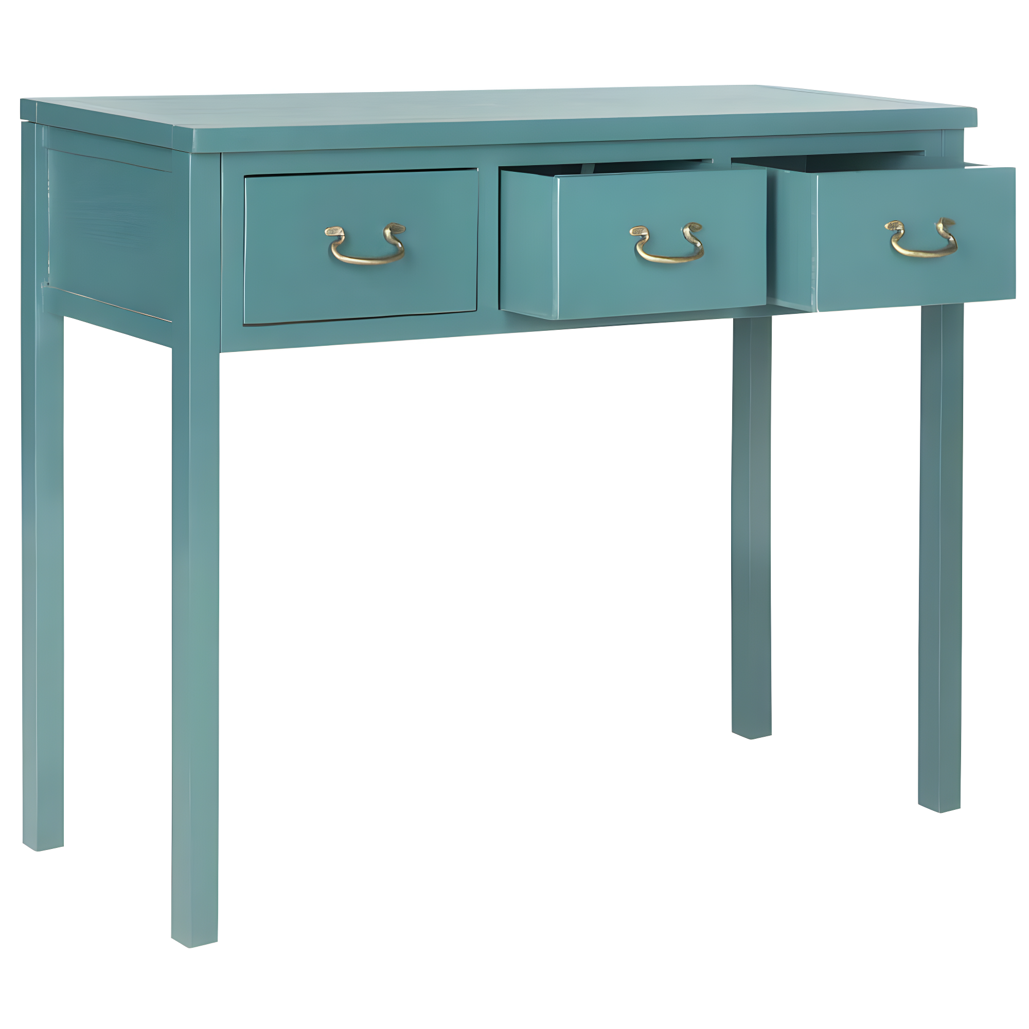 Cindy Console Table - Teal - Safavieh
