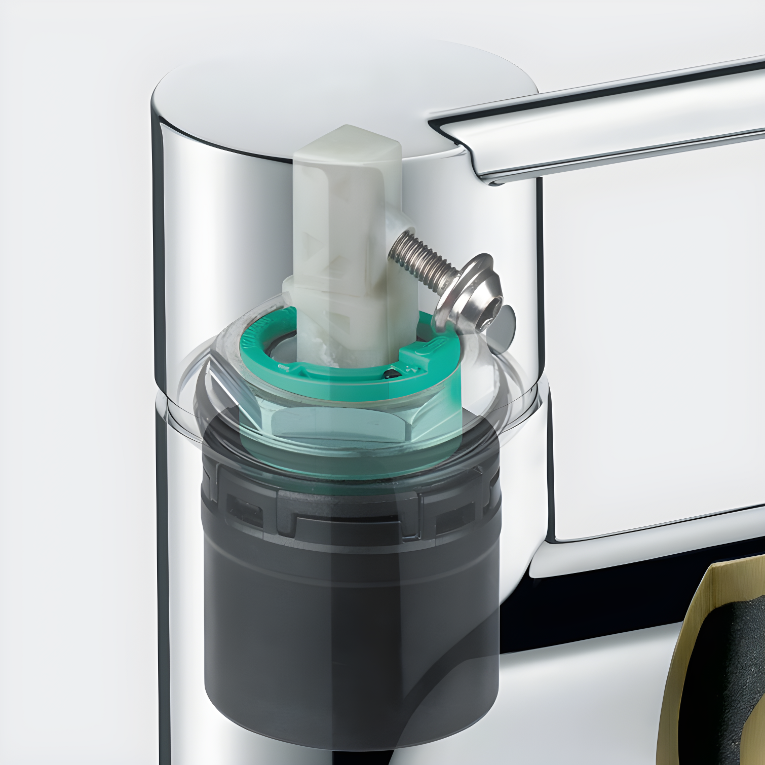 Hansgrohe Metropol Single-Hole Faucet 260 with Lever Handle and Drain Assembly, 1.2 GPM