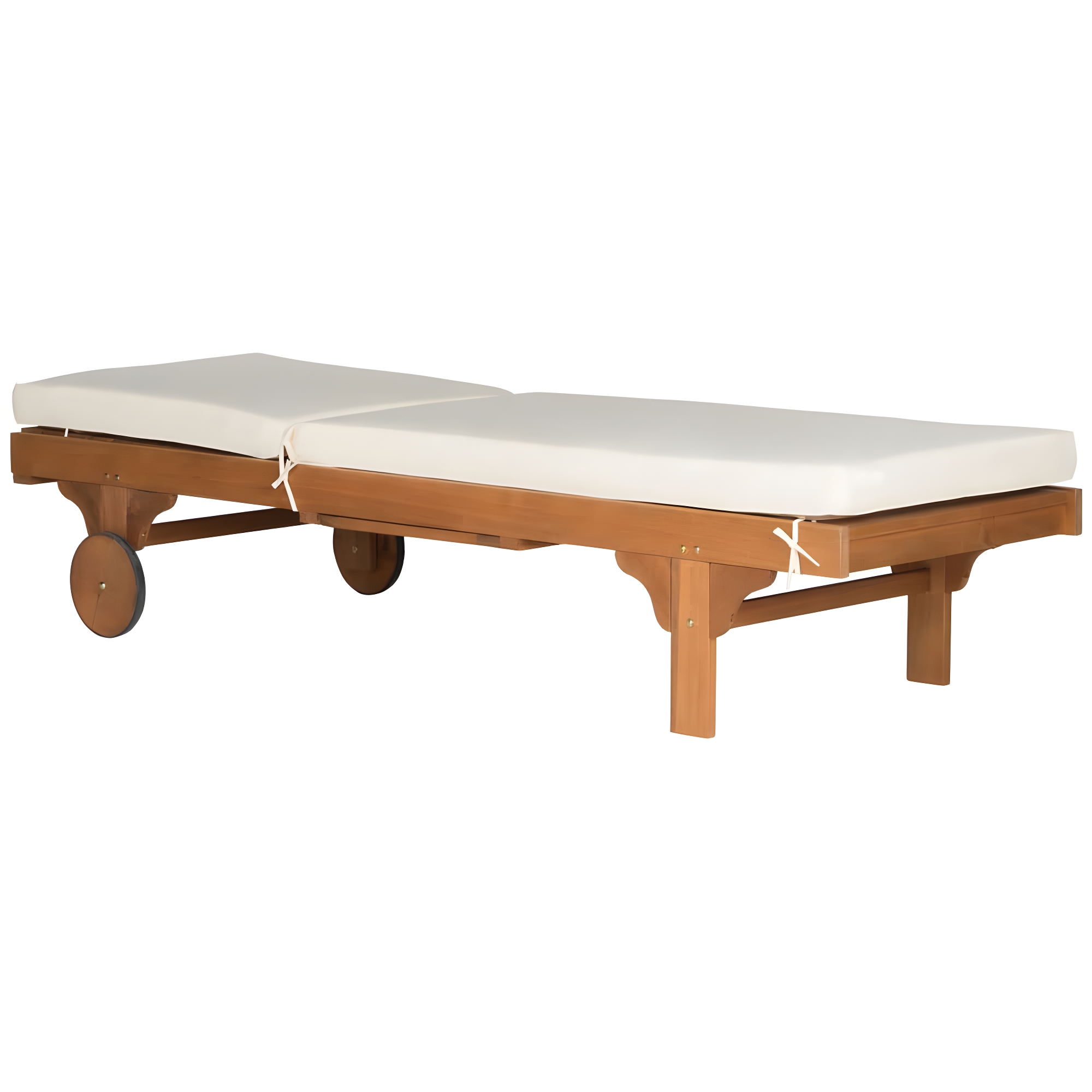 Newport Lounge Chair - Outdoor - PAT7022 - Natural/Beige -Safavieh