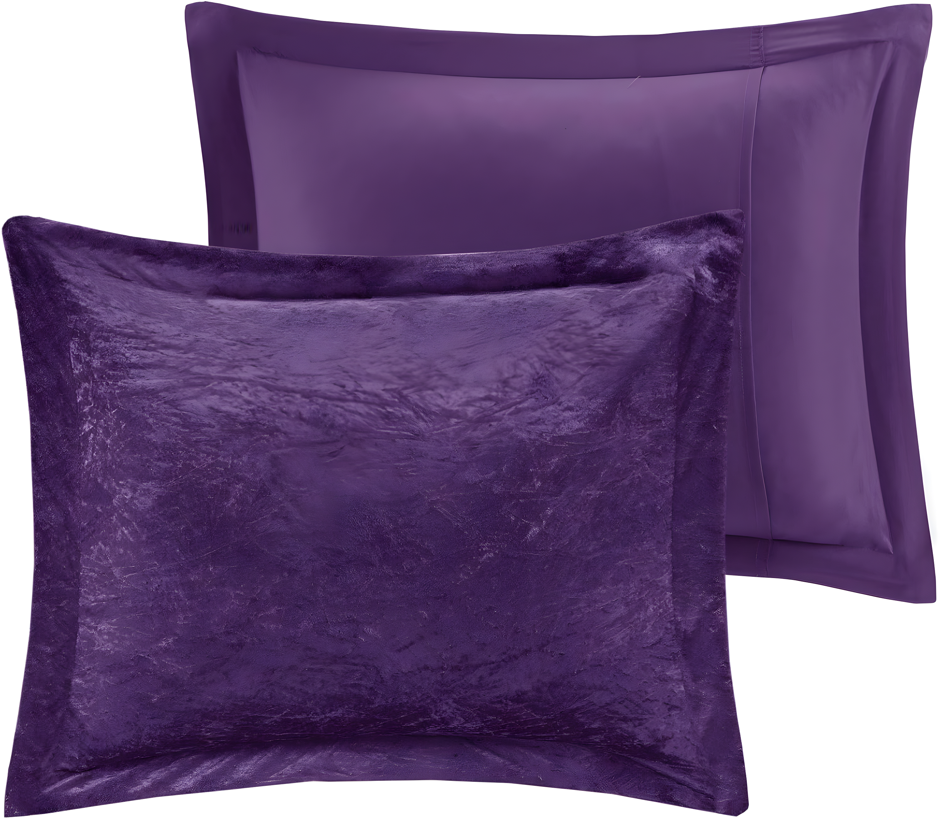 Intelligent Design Felicia Crushed Velvet Comforter Set with Throw Pillow