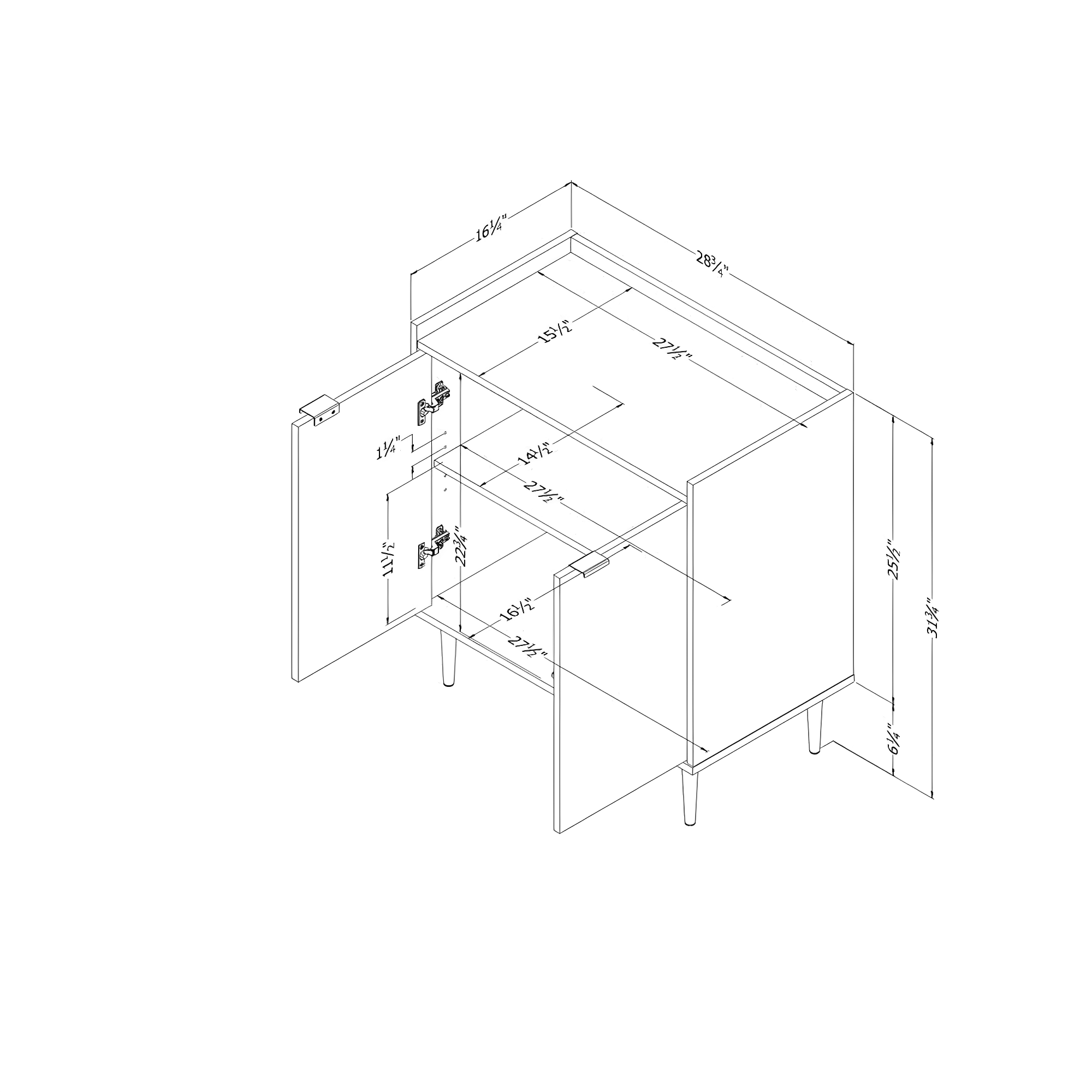 Maliza Accent Cabinet