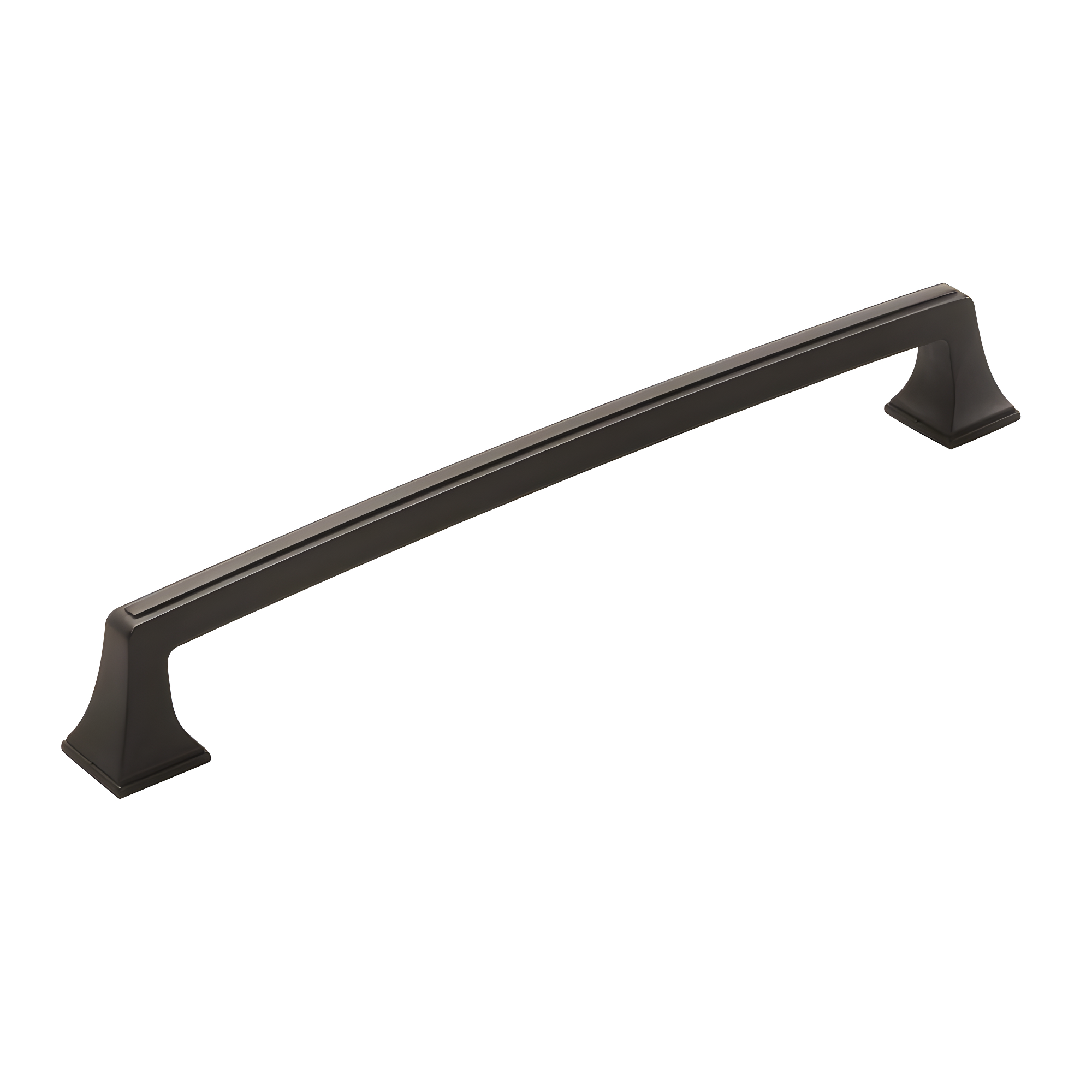 Amerock Mulholland 12 inch (305mm) Center-to-Center Black Bronze Appliance Pull