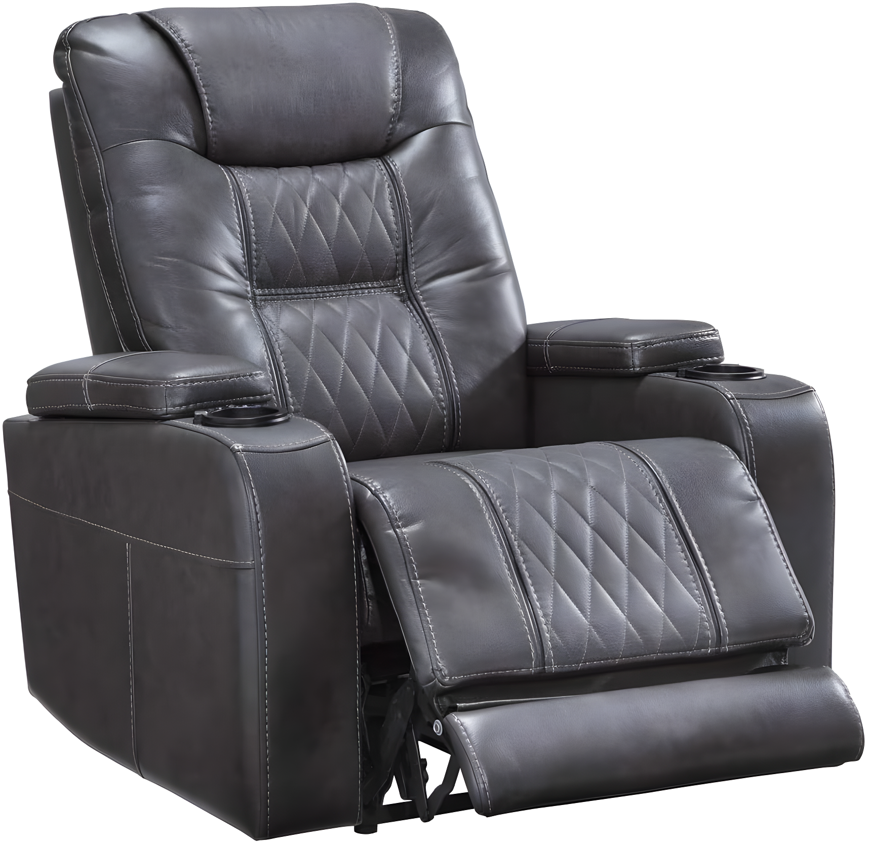Signature Design by Ashley Composer Power Recliner in Gray