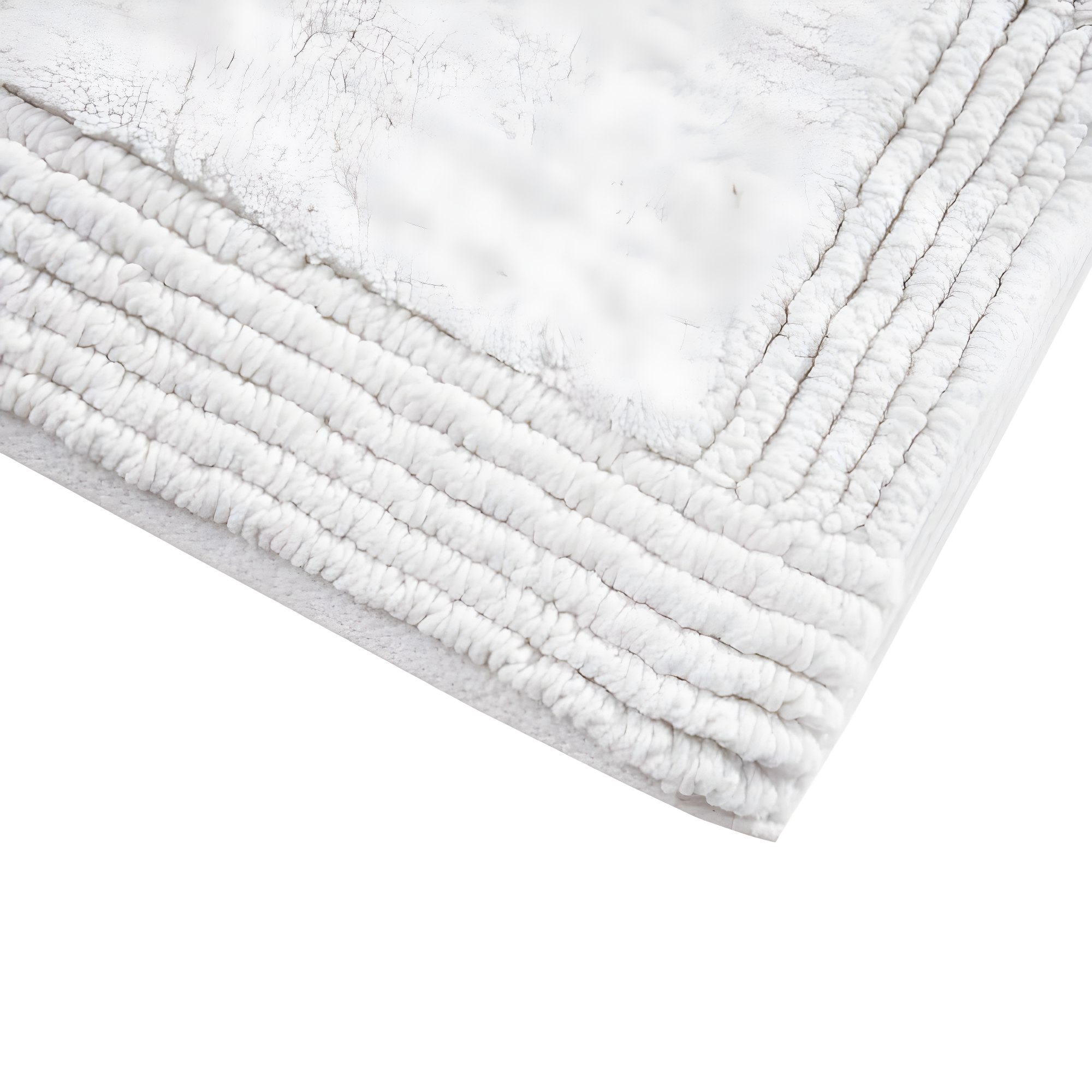 Splendor 100% Cotton Tufted 3000 GSM Reversible Bath Rug