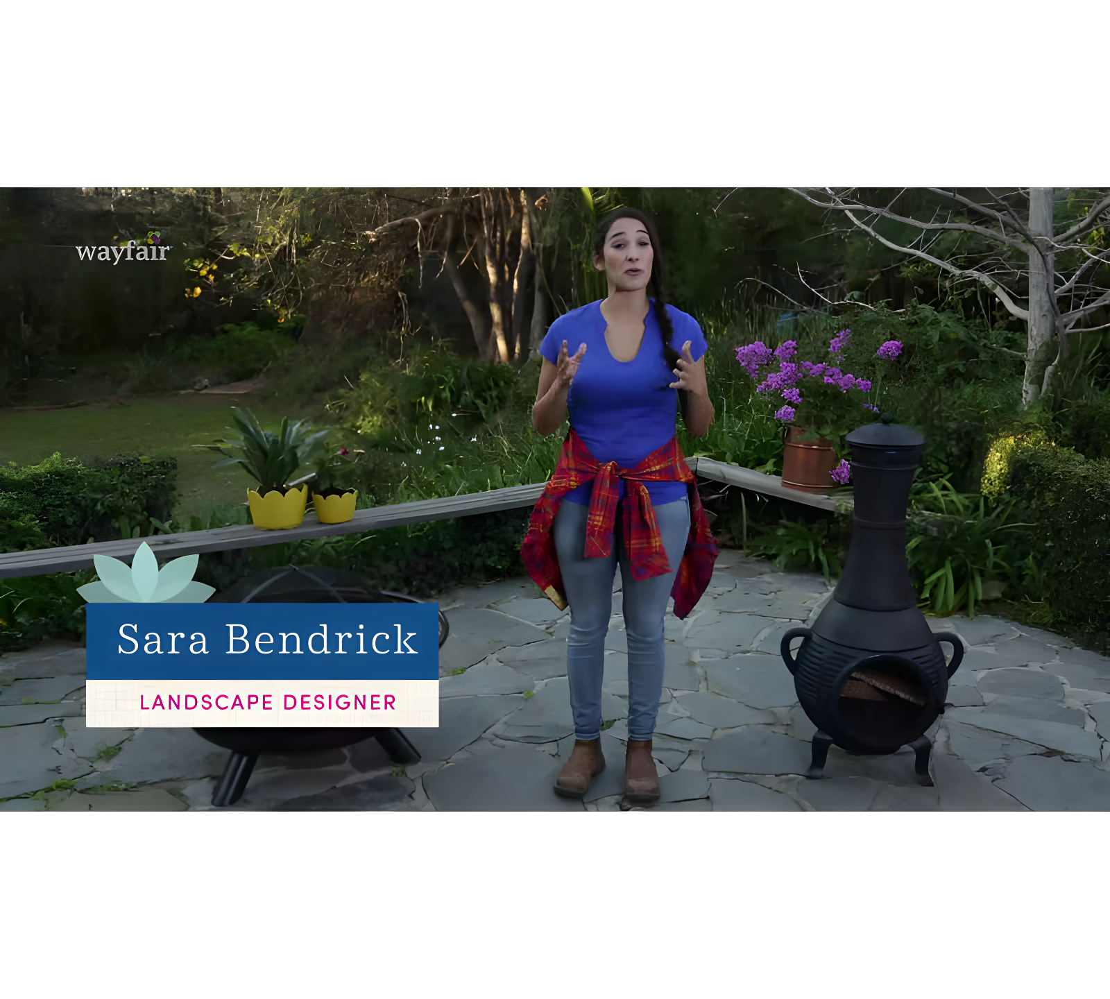 Mischa Cast Iron Wood Burning Chiminea