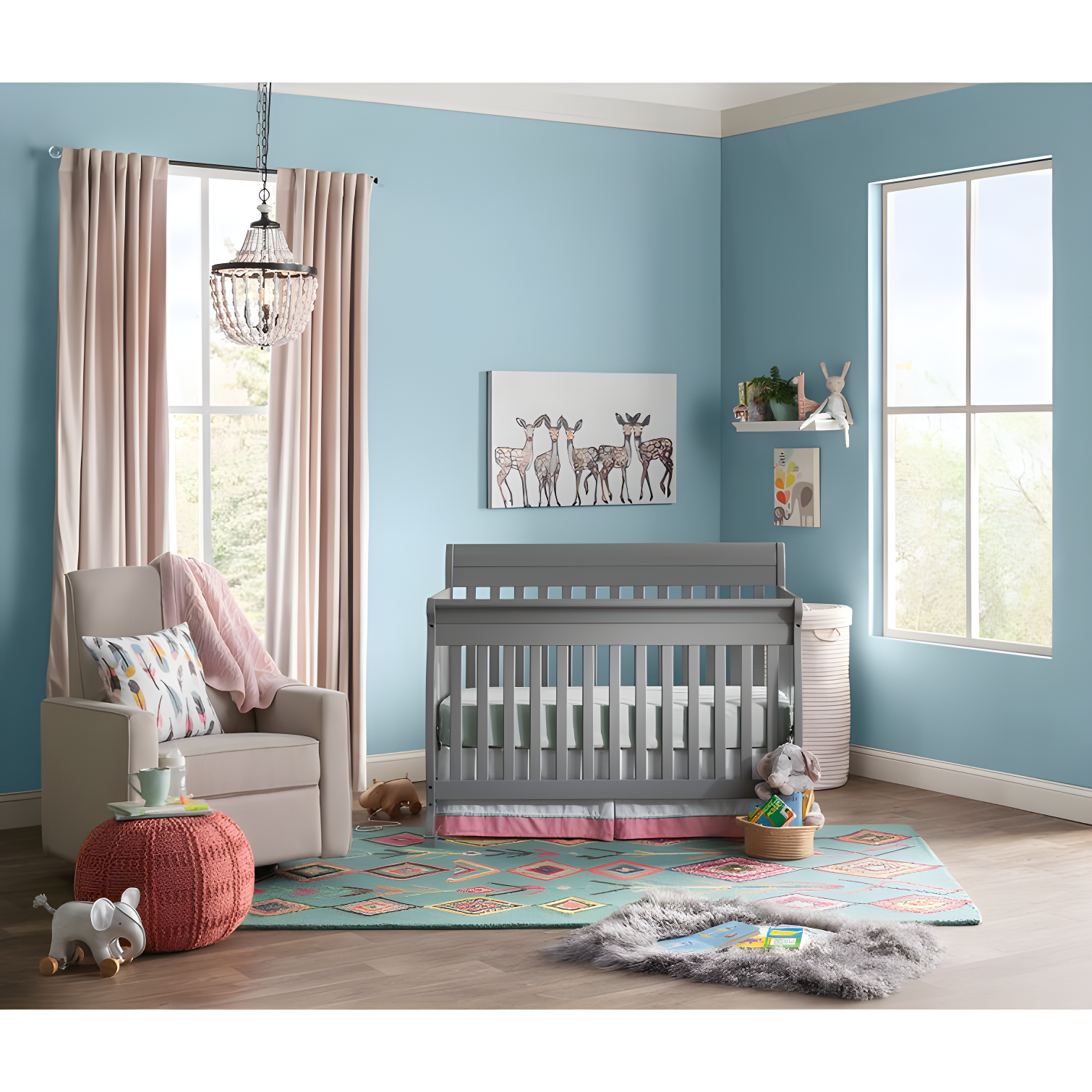 Piper Swivel Reclining Glider