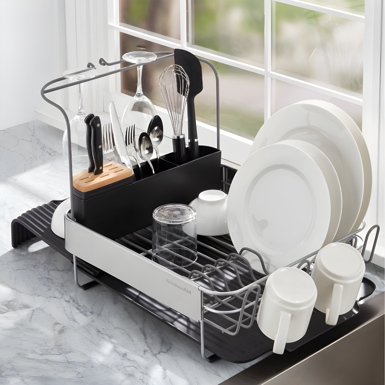 KitchenAid® Full Size Expandable Dish-Drying Rack