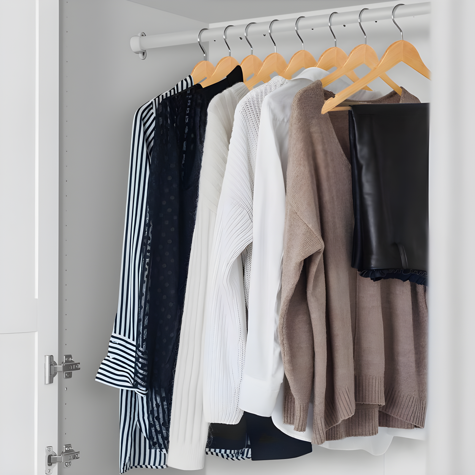 Wood Non-Slip Standard Hanger for Suit/Coat (Set of 20)