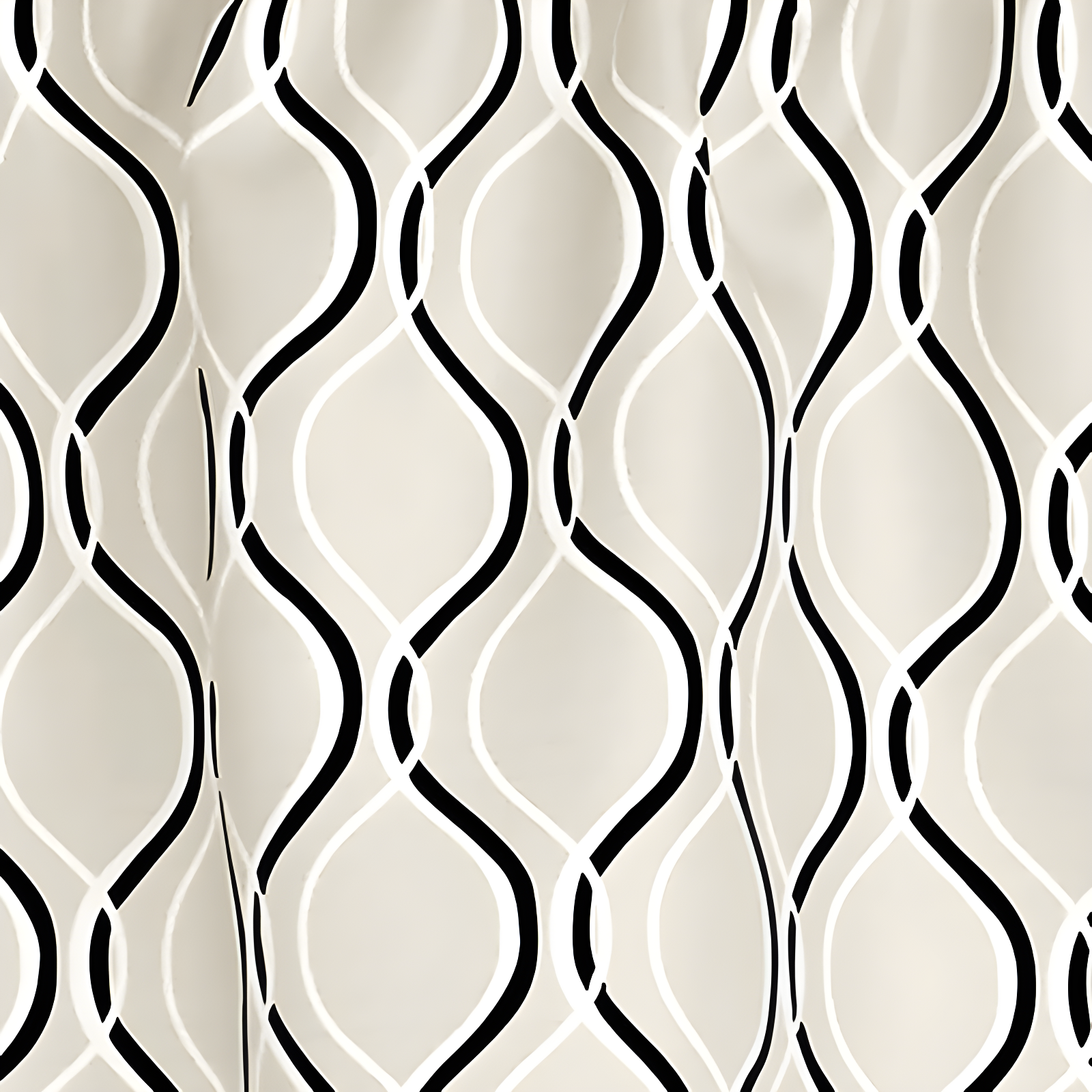 Curtainworks Bettie Geometric Tailored 58" Window Valance