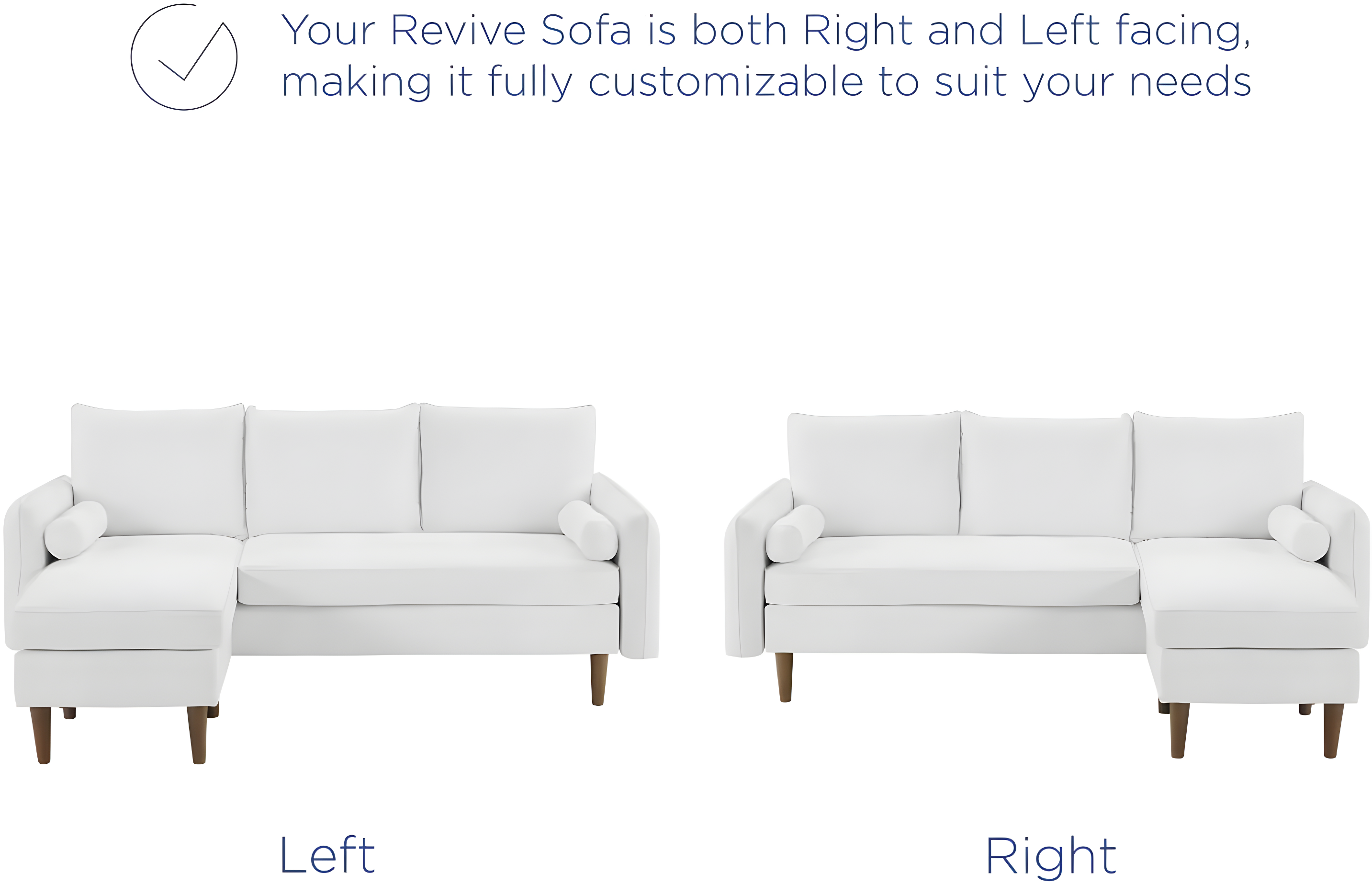 Modway Revive Upholstered Right or Left Sectional Sofa