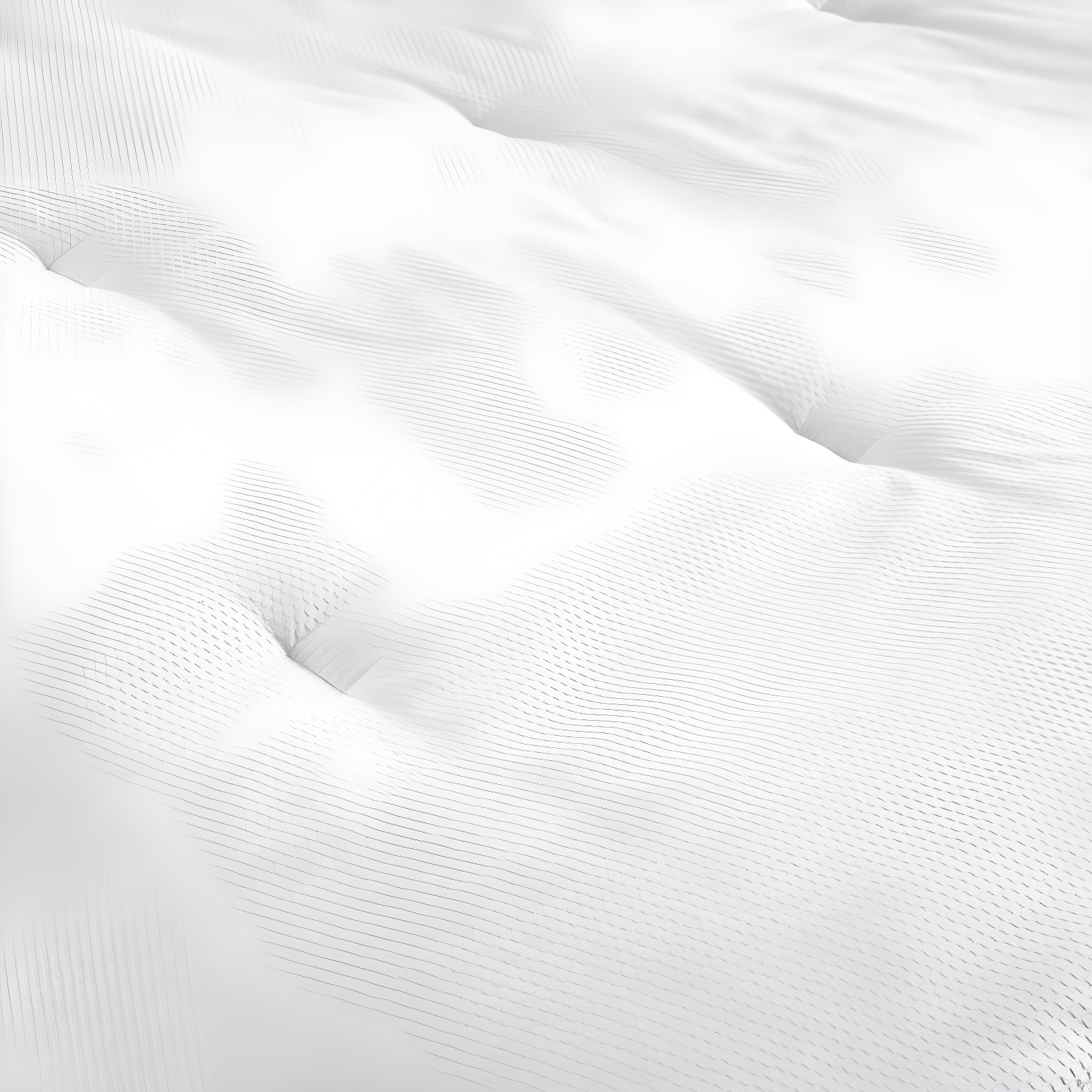 Full/Queen Honeycomb Textured Oversized Down Alternative Comforter White - Madison Park: Microfiber Bedding Insert