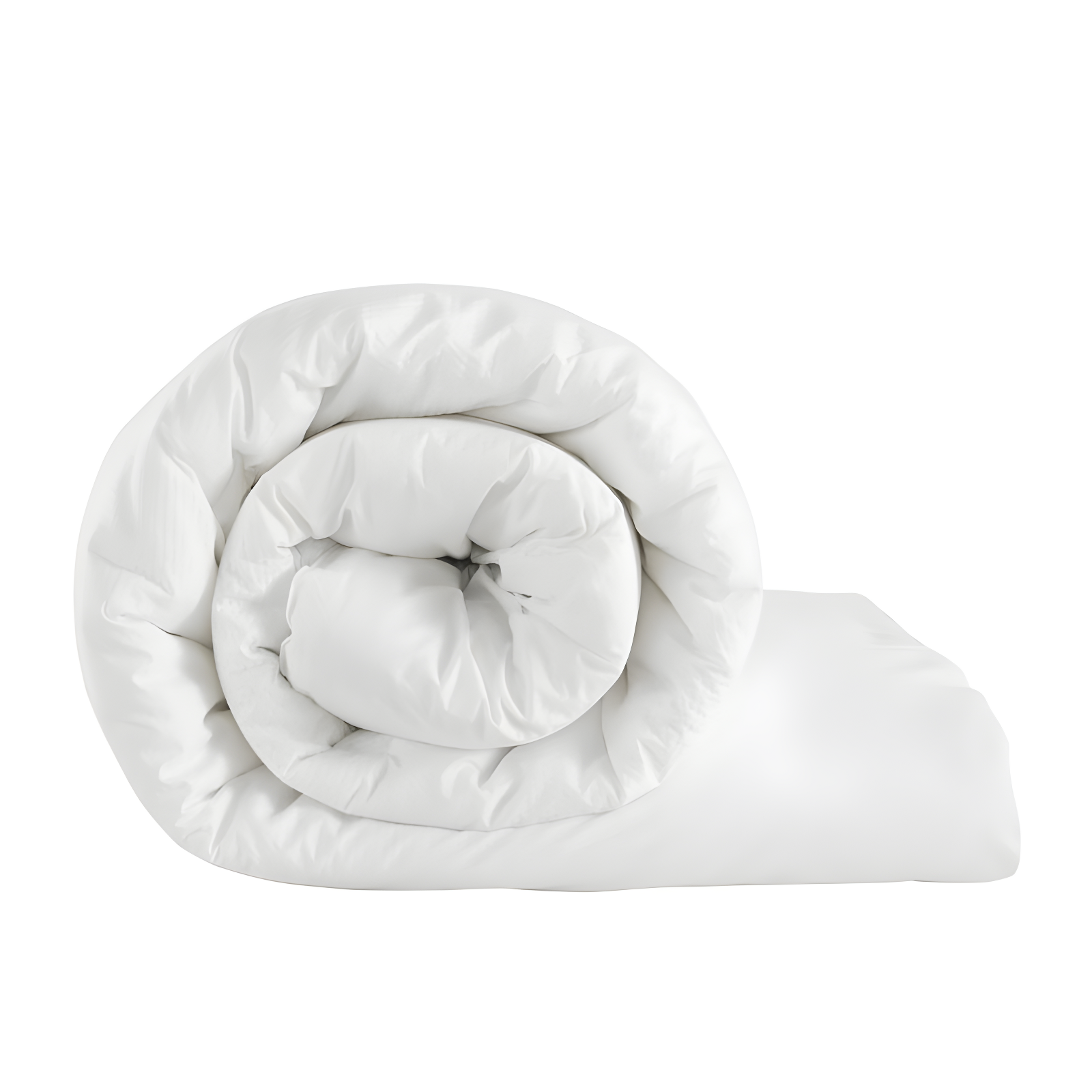 Full/Queen Honeycomb Textured Oversized Down Alternative Comforter White - Madison Park: Microfiber Bedding Insert