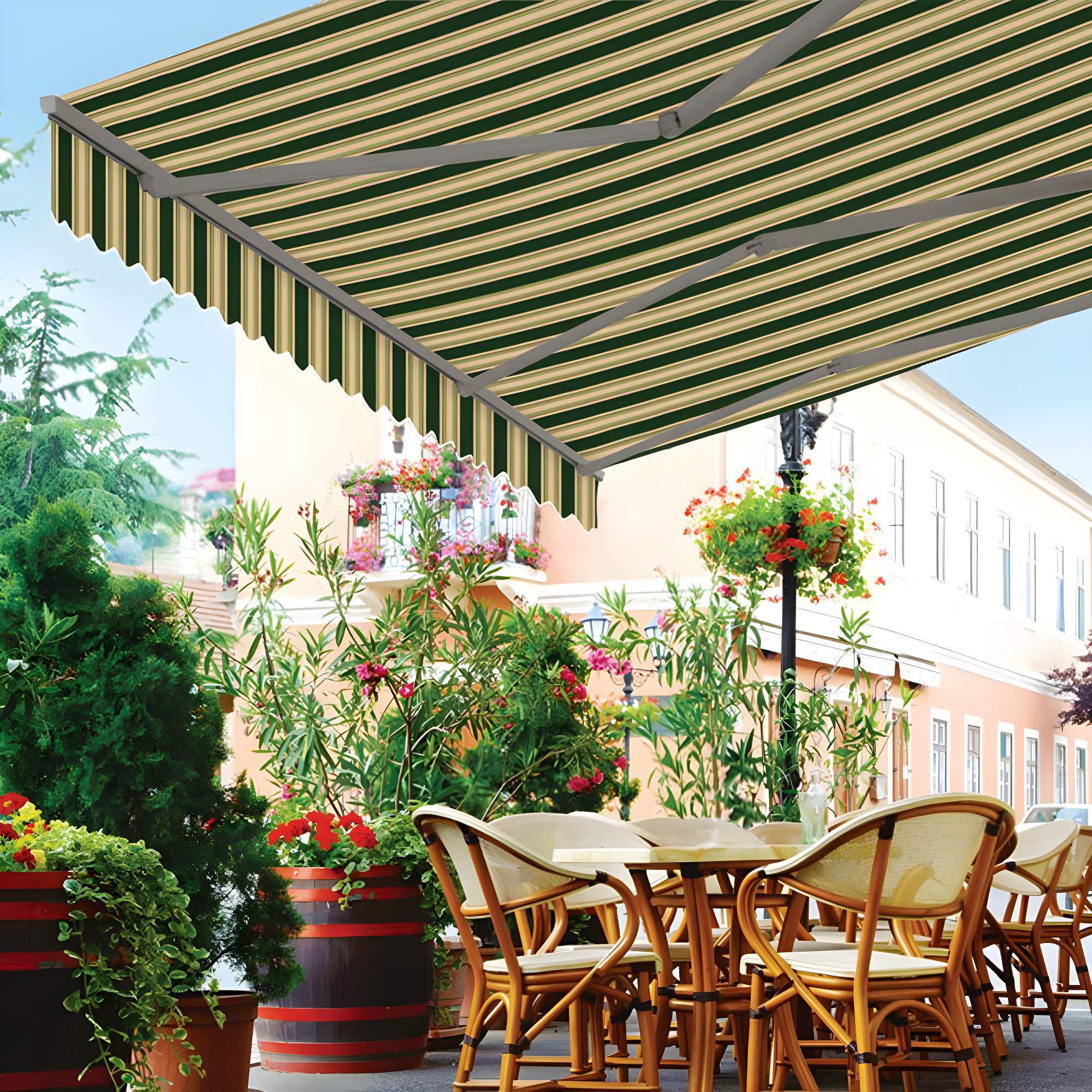 Classic Manual Retractable Patio Awning