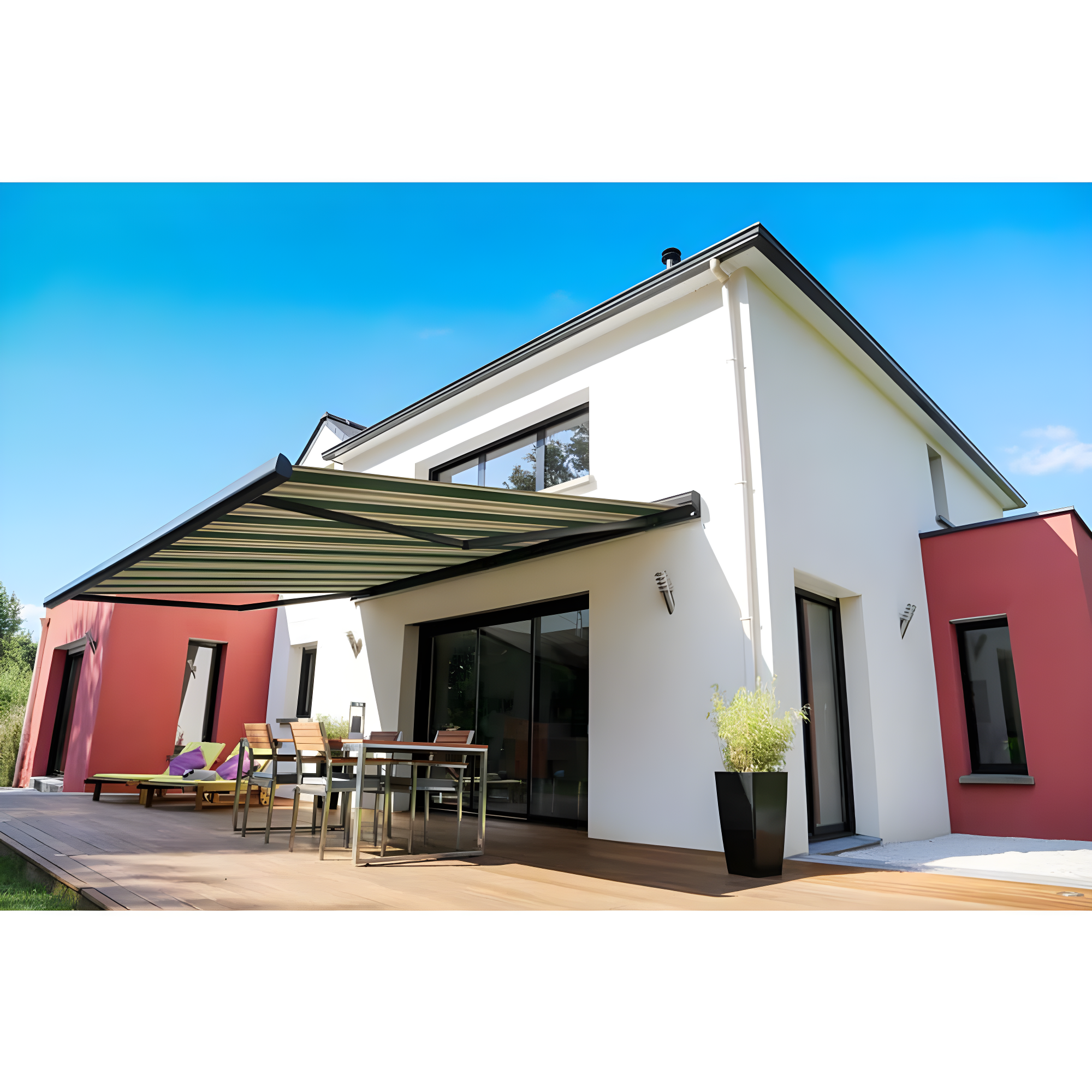 Classic Manual Retractable Patio Awning