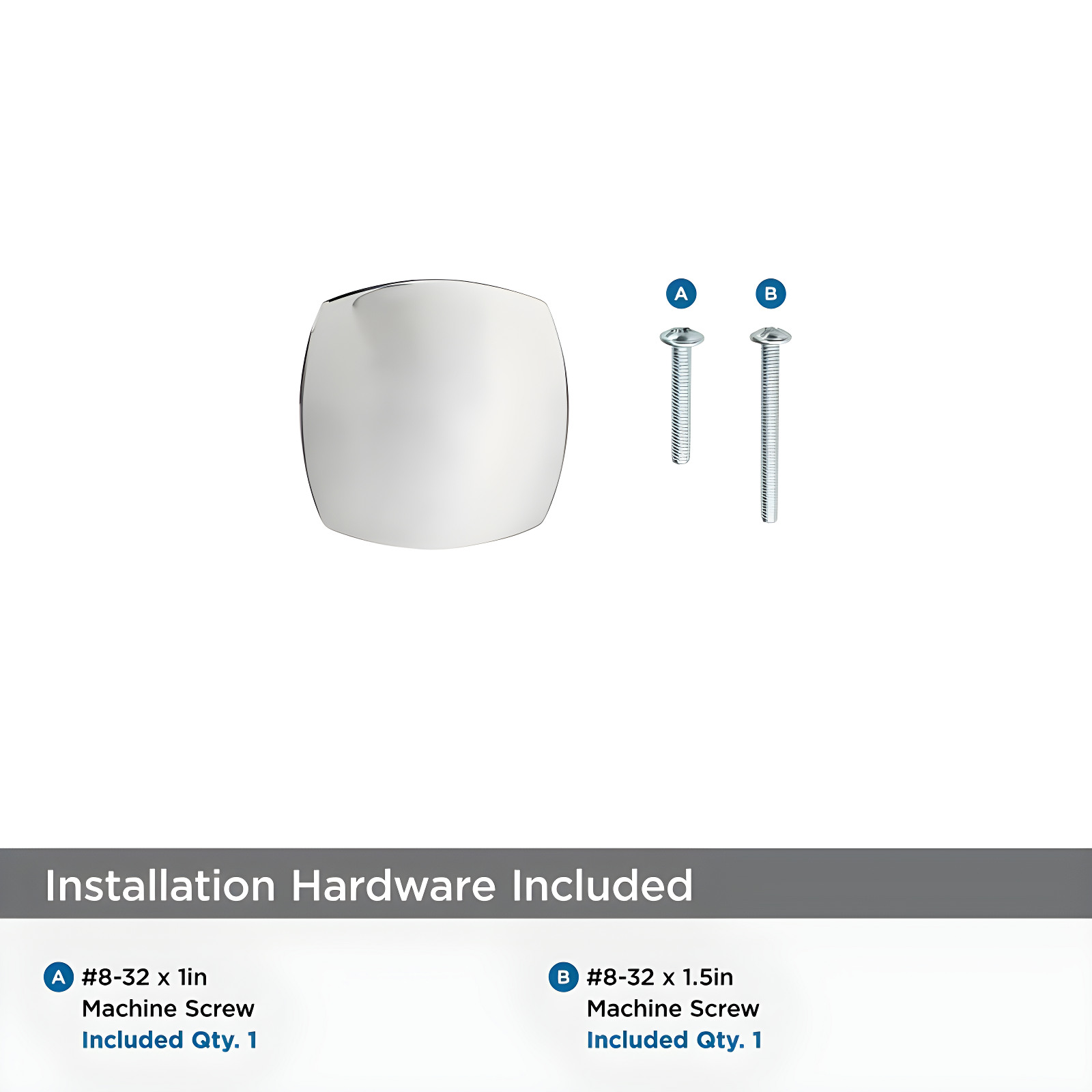 Stature Square Cabinet Knob