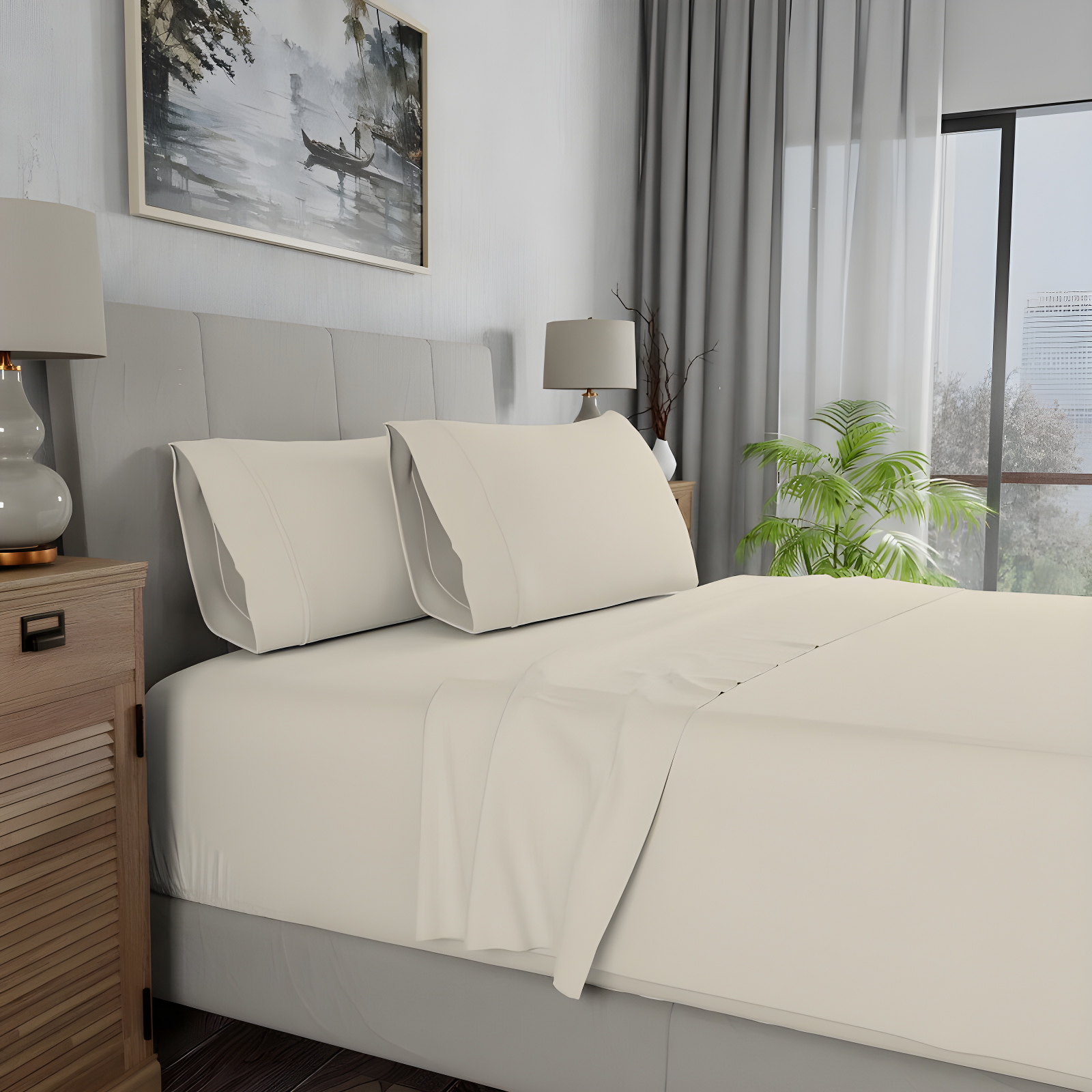 100% Cotton Ultra-Light Flat Sheet