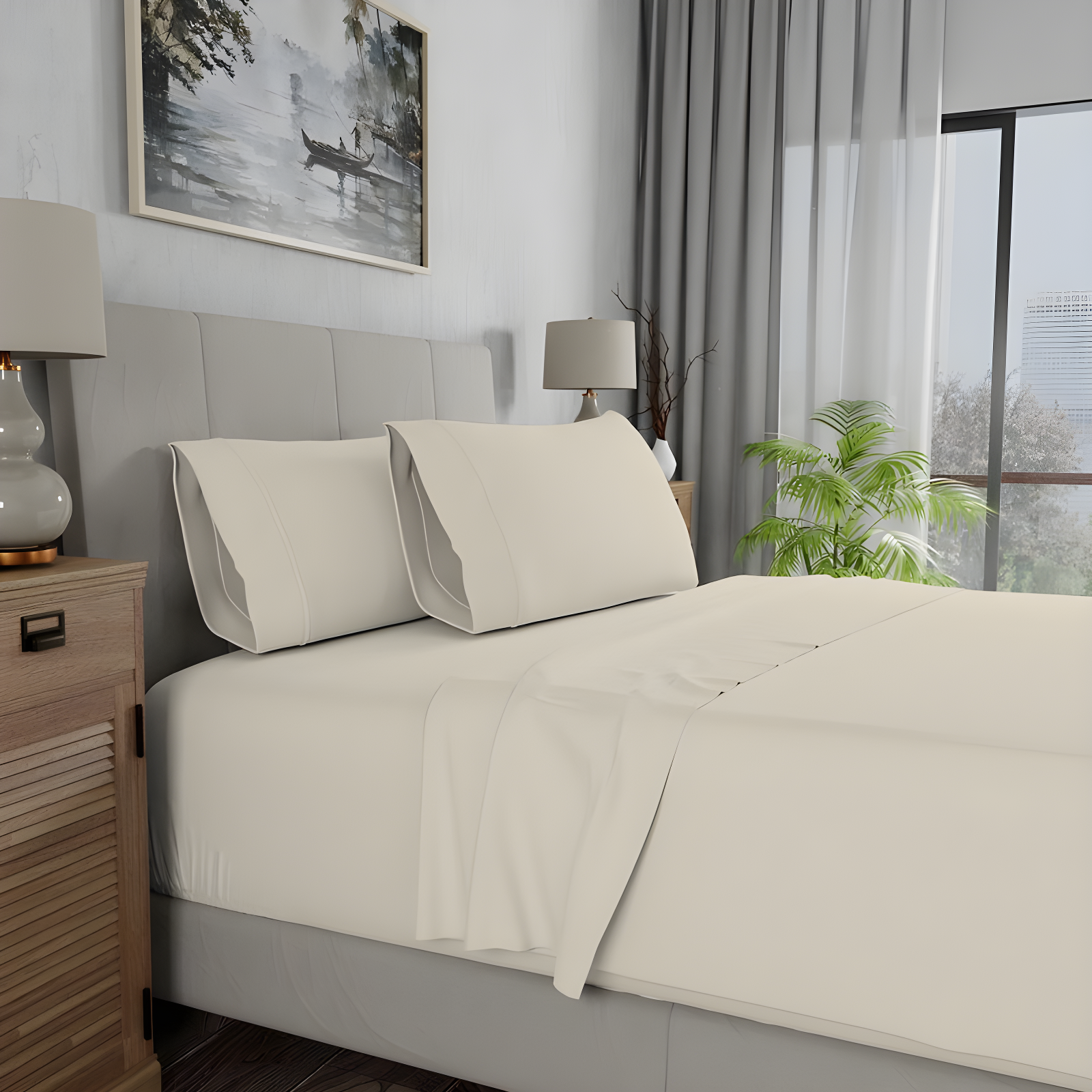 100% Cotton Ultra-Light Flat Sheet